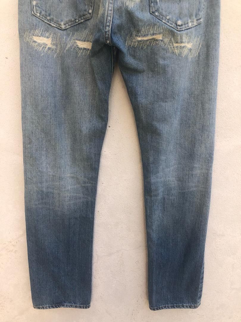 Levi's Vintage Clothing Vintage LVC Capital E Distressed Selvedge Size US 30 / EU 46 - 17 Thumbnail