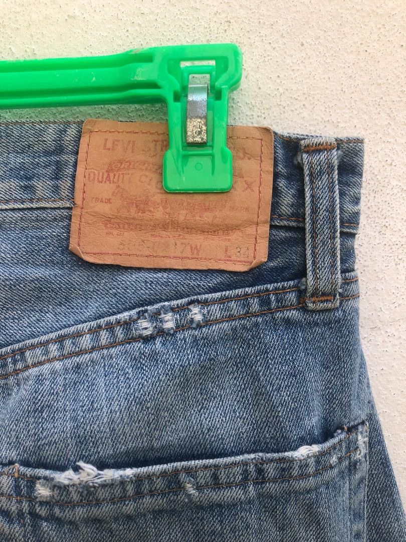 Levi's Vintage Clothing Vintage LVC Capital E Distressed Selvedge Size US 30 / EU 46 - 15 Thumbnail