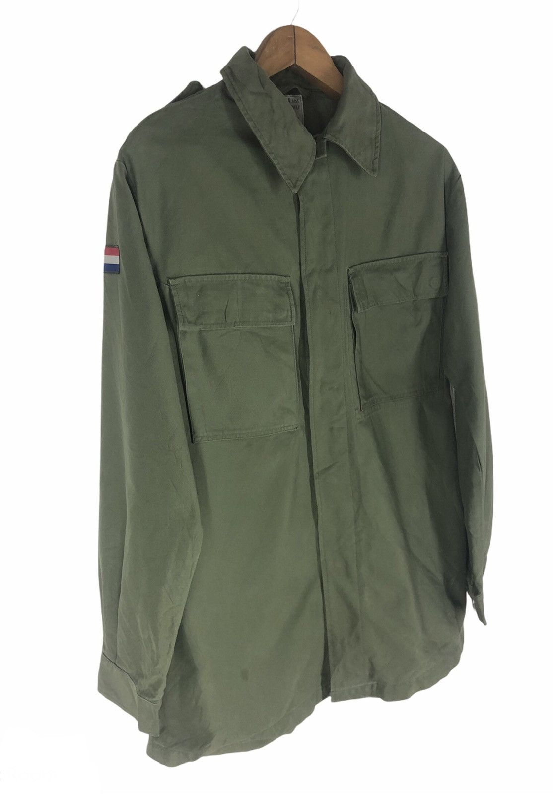Other KL WAHLER Green Jacket Military 8355 Diagonal Pockets 1988 Size US M / EU 48-50 / 2 - 3 Thumbnail