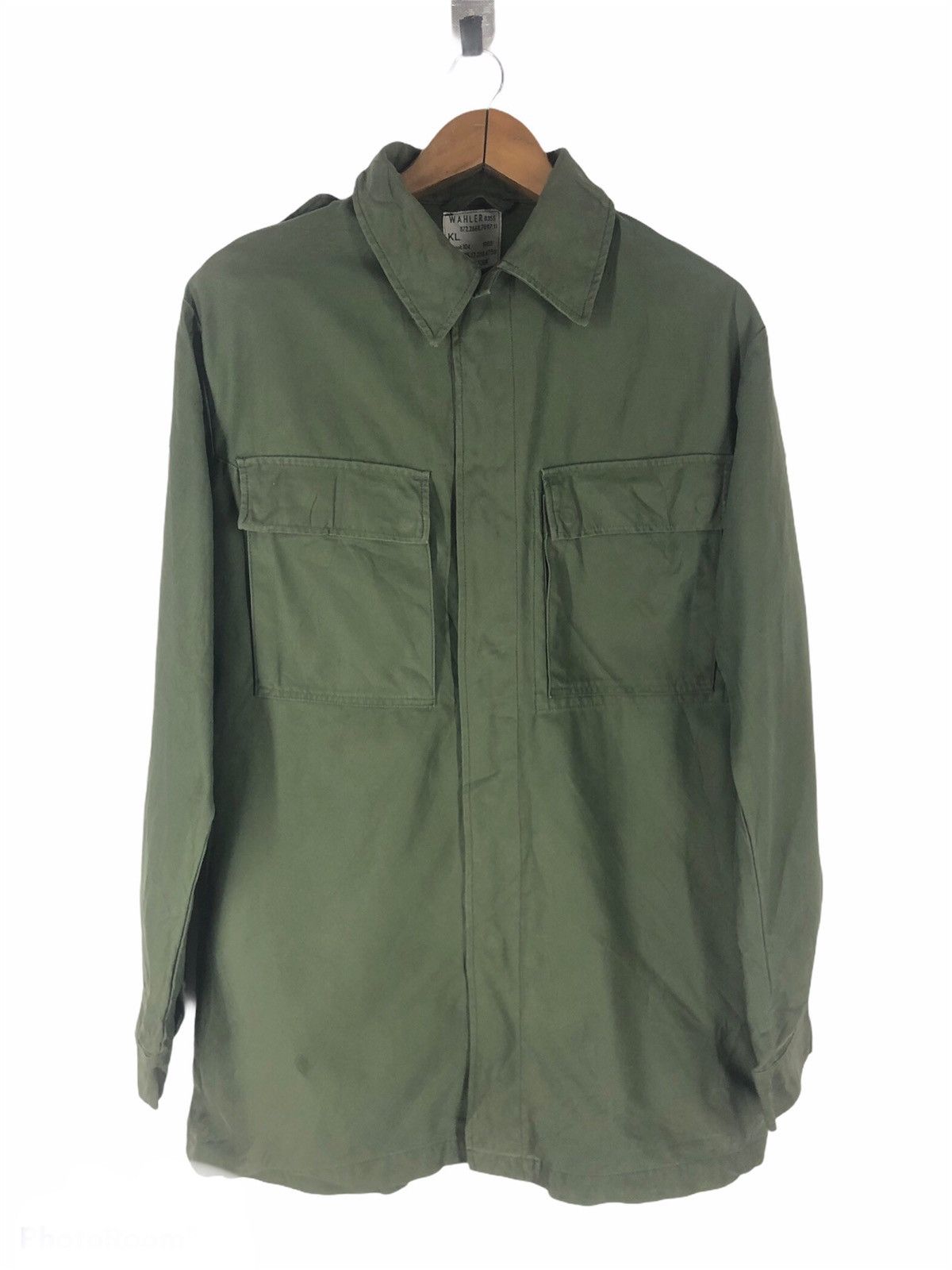 Other KL WAHLER Green Jacket Military 8355 Diagonal Pockets 1988 Size US M / EU 48-50 / 2 - 1 Thumbnail