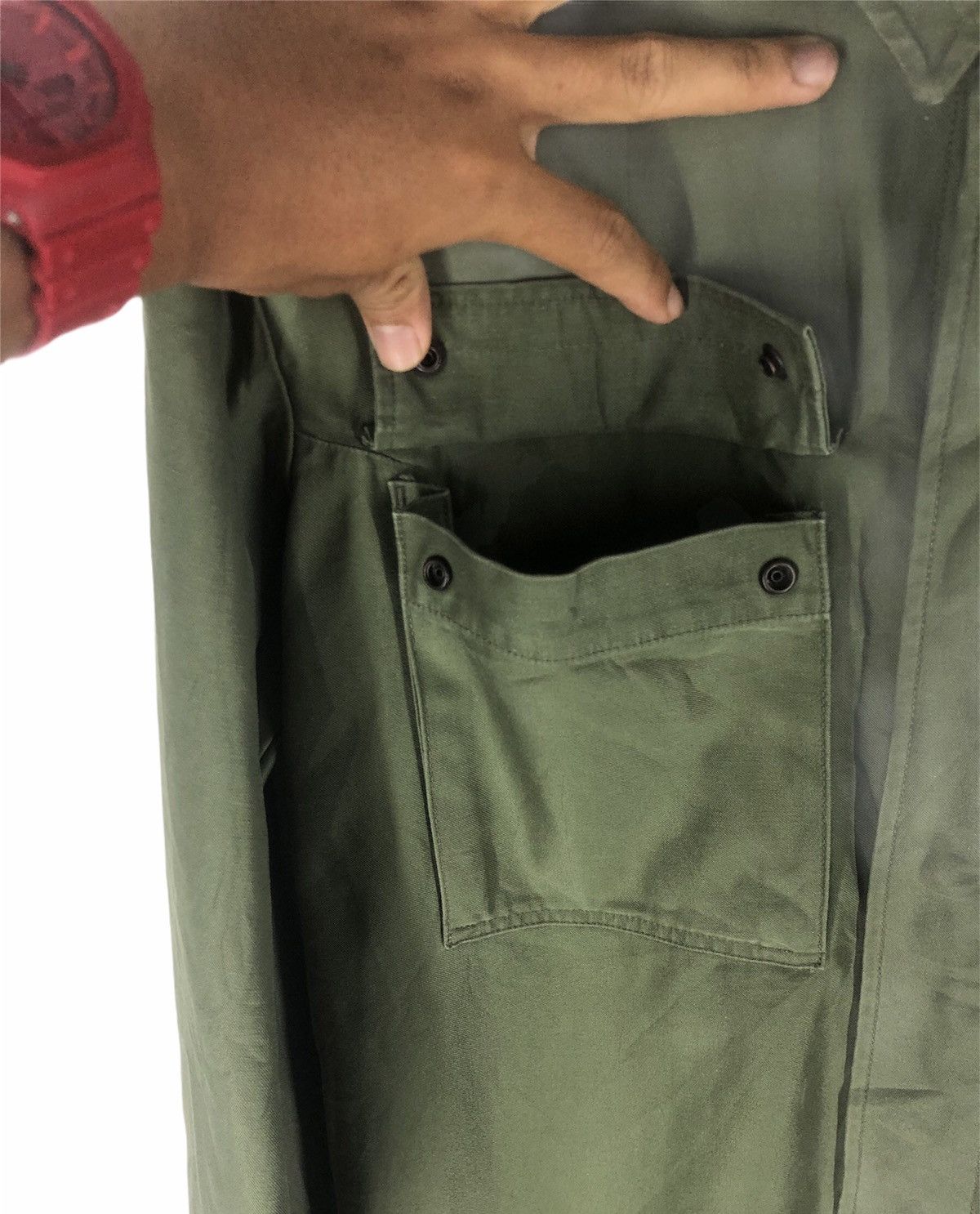 Other KL WAHLER Green Jacket Military 8355 Diagonal Pockets 1988 Size US M / EU 48-50 / 2 - 9 Thumbnail