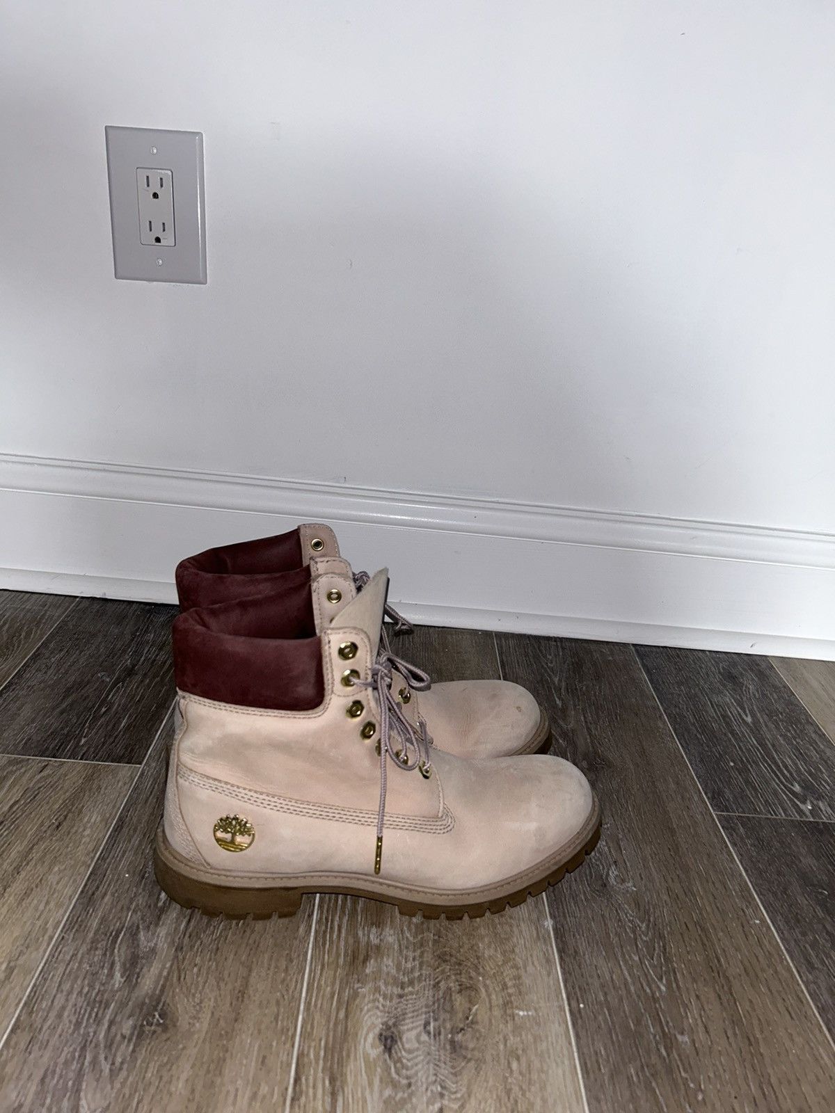 Timberland Legends Pink Men's Boots Leather