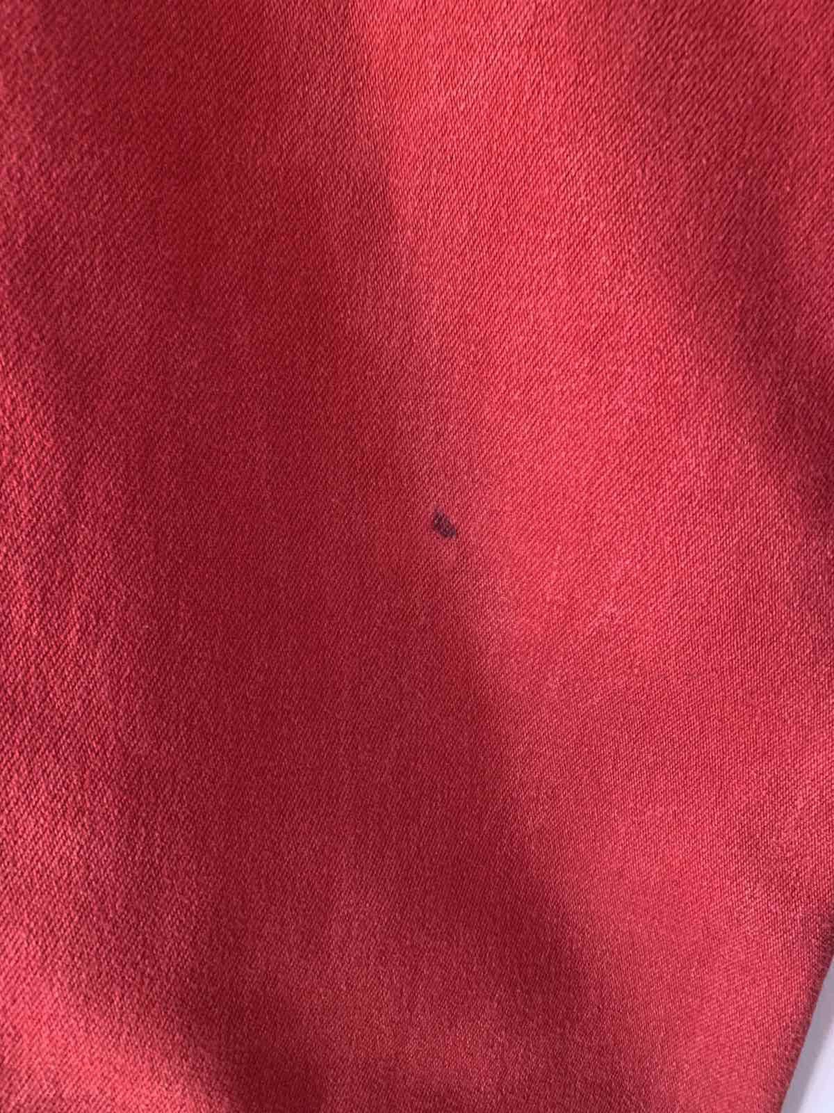 Jean Paul Gaultier 🔥 Jean Paul Gaultier Red Cotton Jeans Size US 33 - 6 Thumbnail