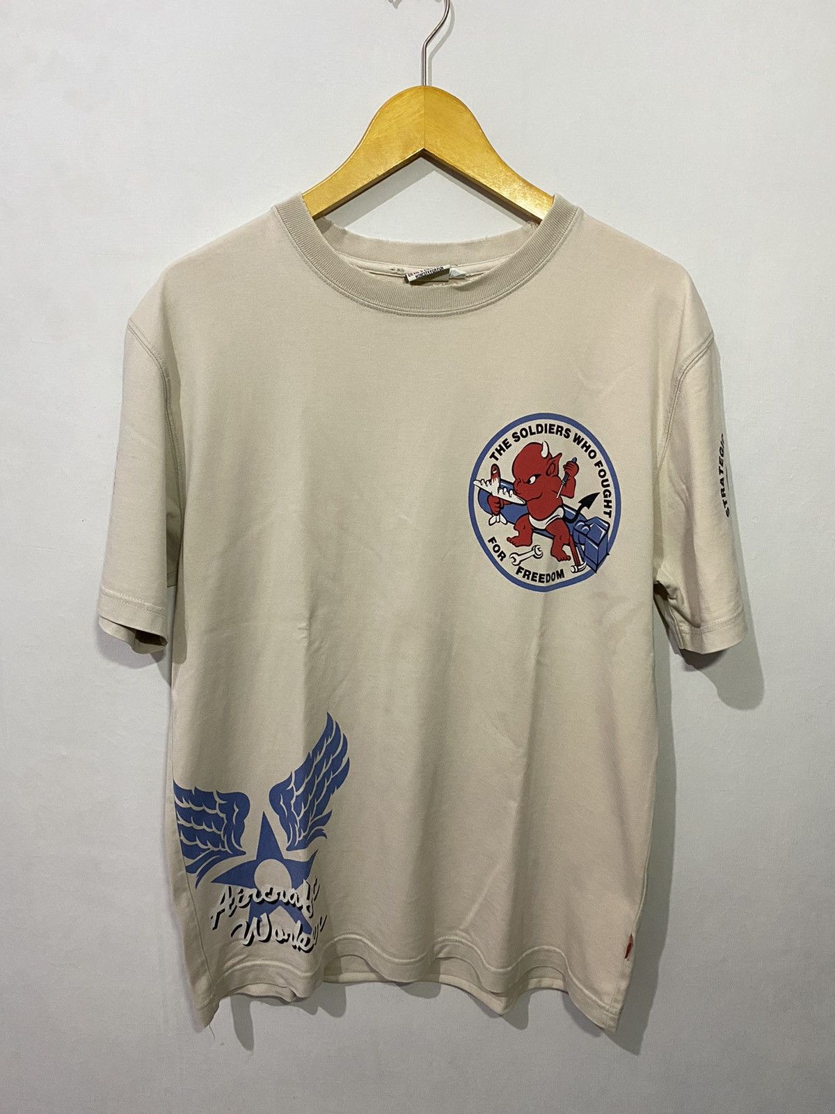 Vintage Tedman Ted company two Side Lucky Devils Tee