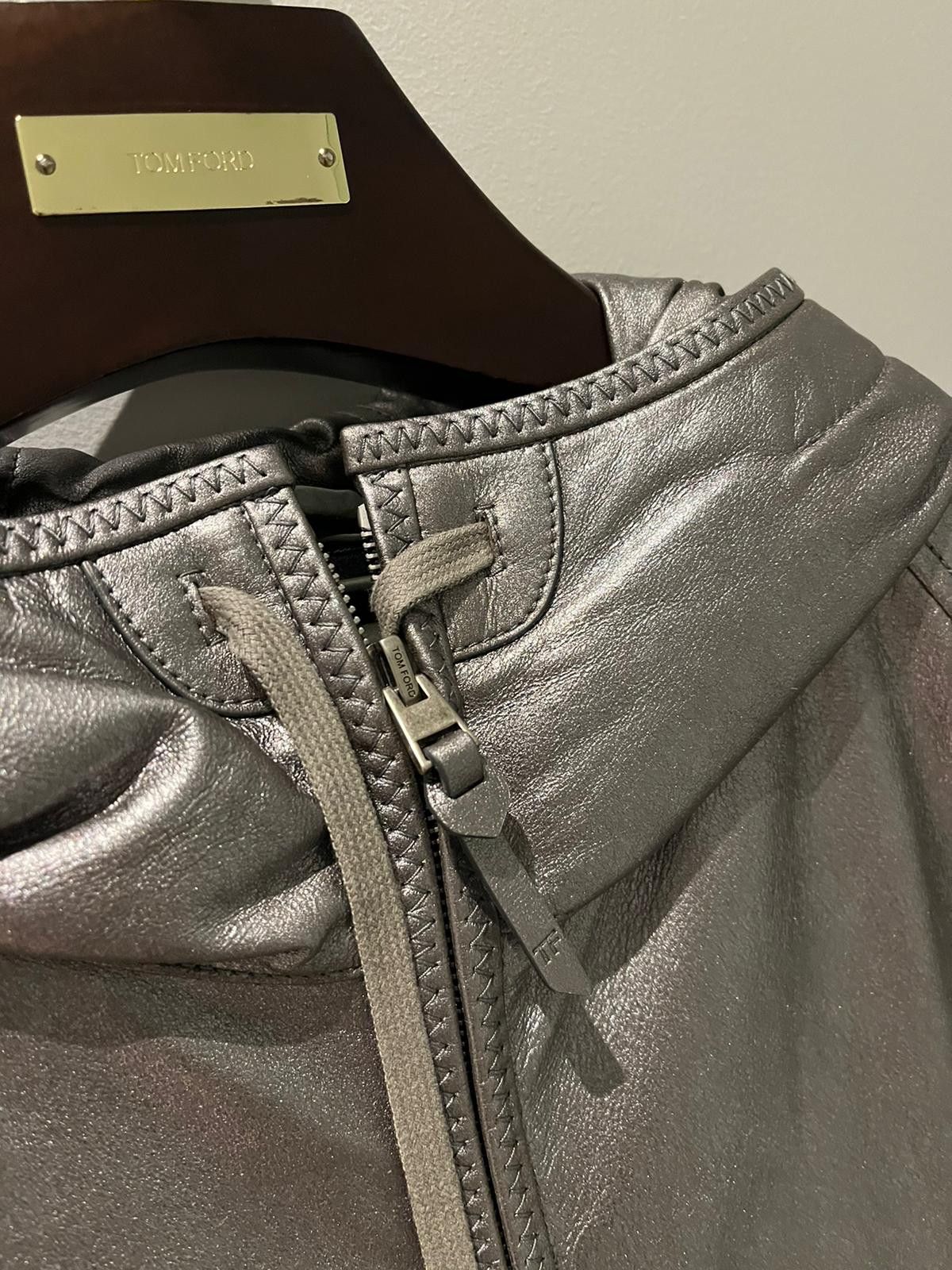 Tom Ford Zipper Hoodie in Grey / Silver Color Size US L / EU 52-54 / 3 - 8 Thumbnail