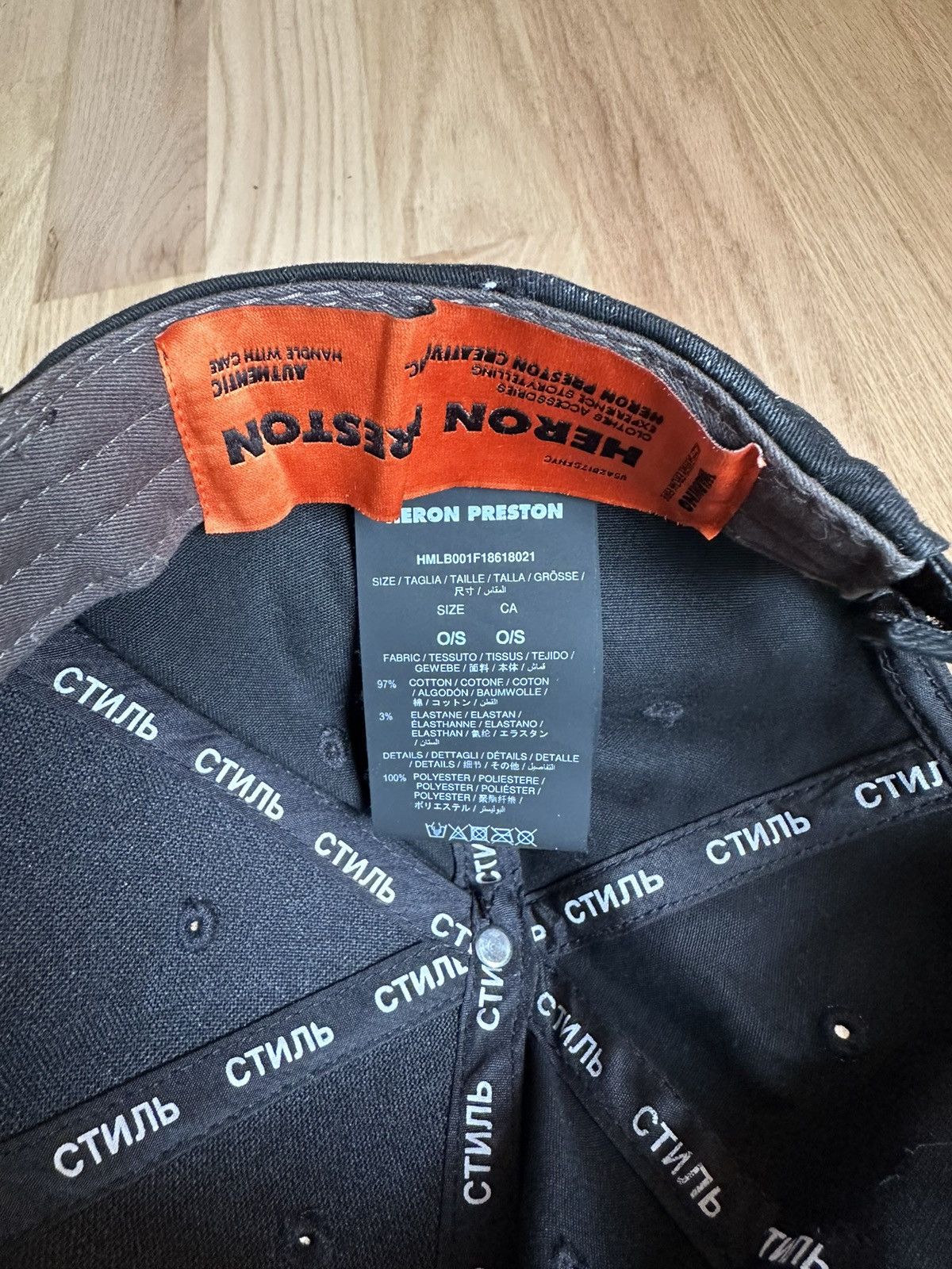 Heron Preston Heron Preston Baseball Cap Size ONE SIZE - 4 Thumbnail