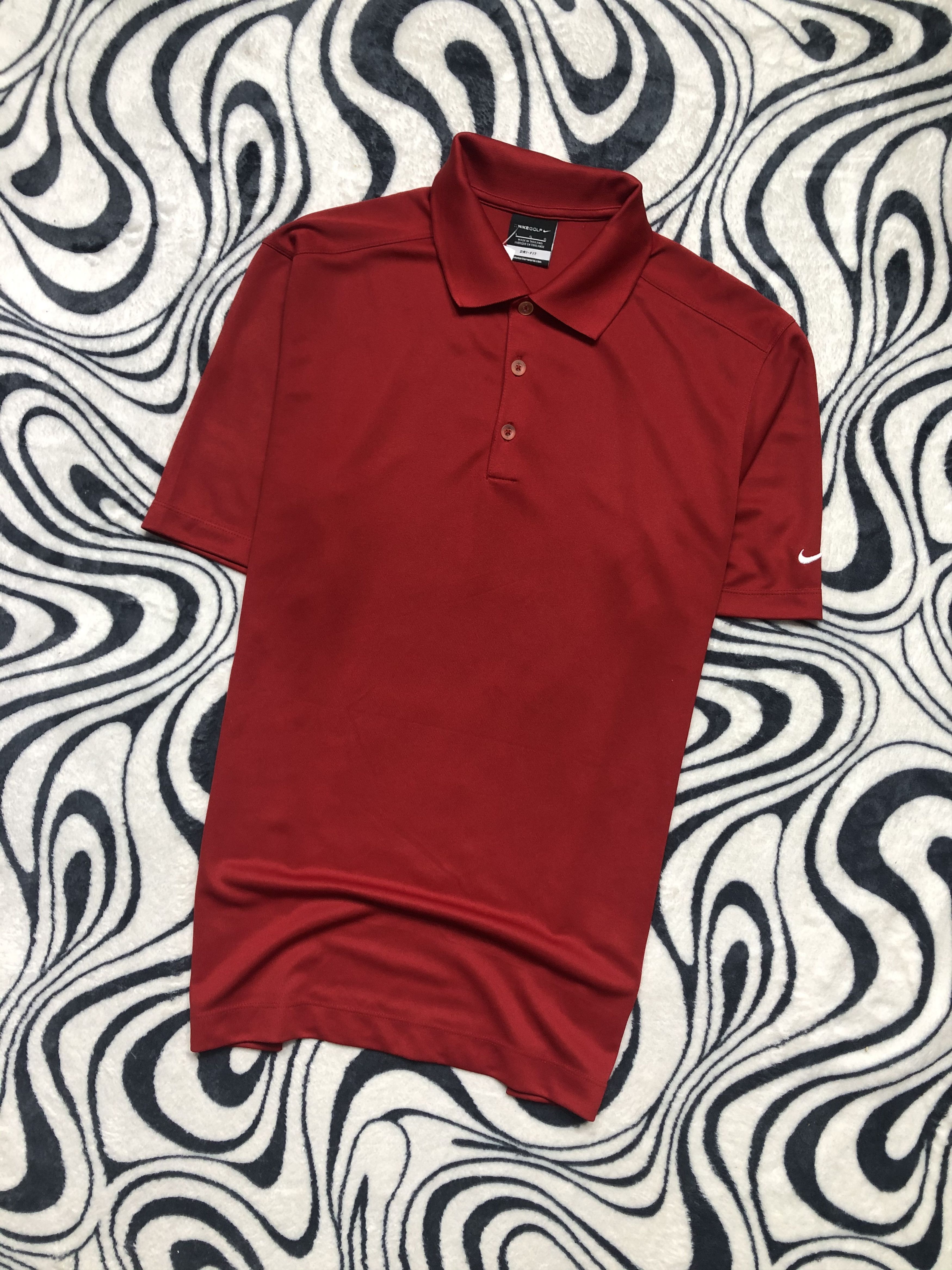 Nike × Vintage Nike Golf Mens Polo Shirt Dri Fit Y2K Size US L / EU 52-54 / 3 - 1 Thumbnail