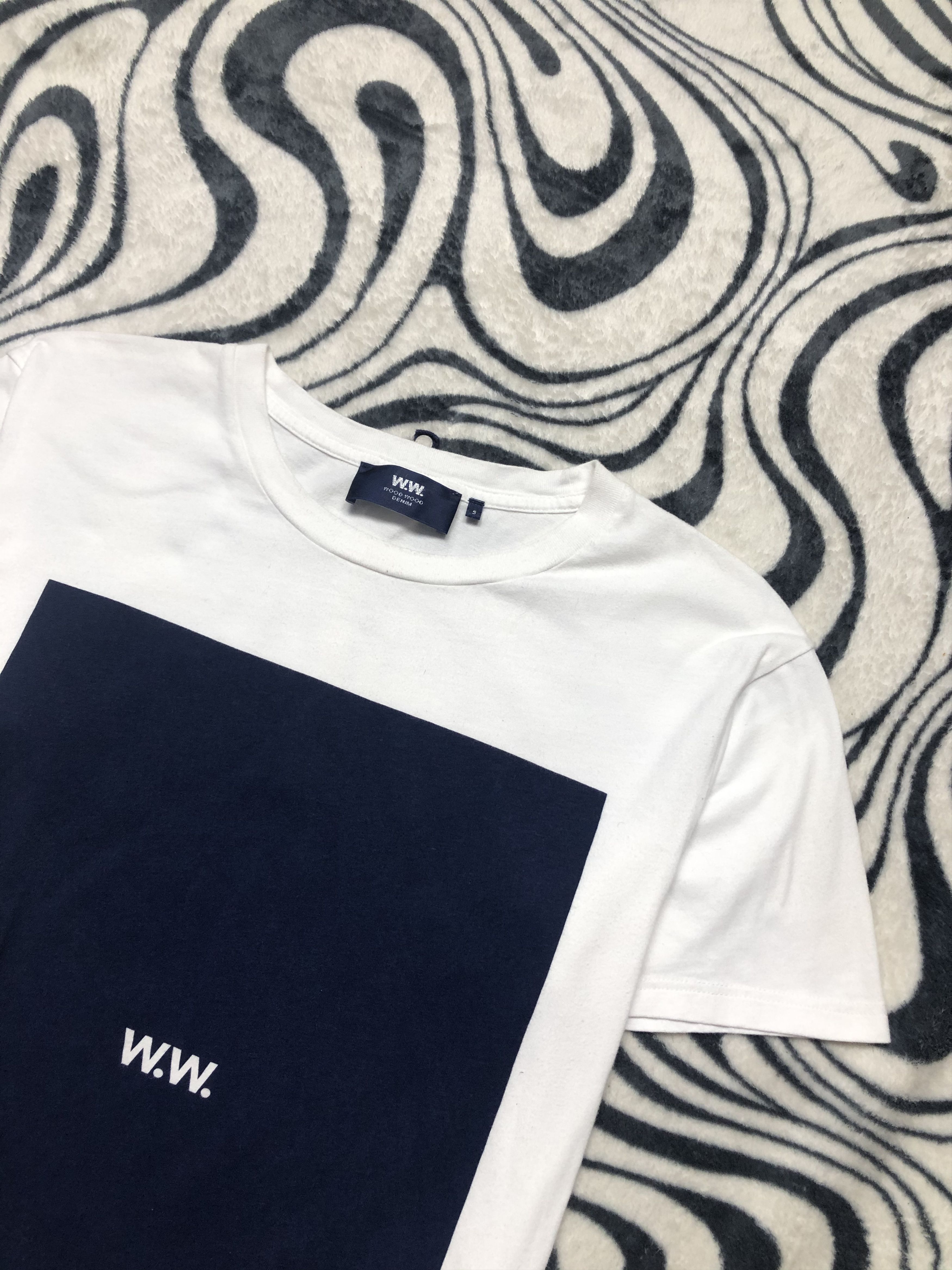 Wood Wood Wood Wood Mens T-Shirt Size US S / EU 44-46 / 1 - 2 Thumbnail