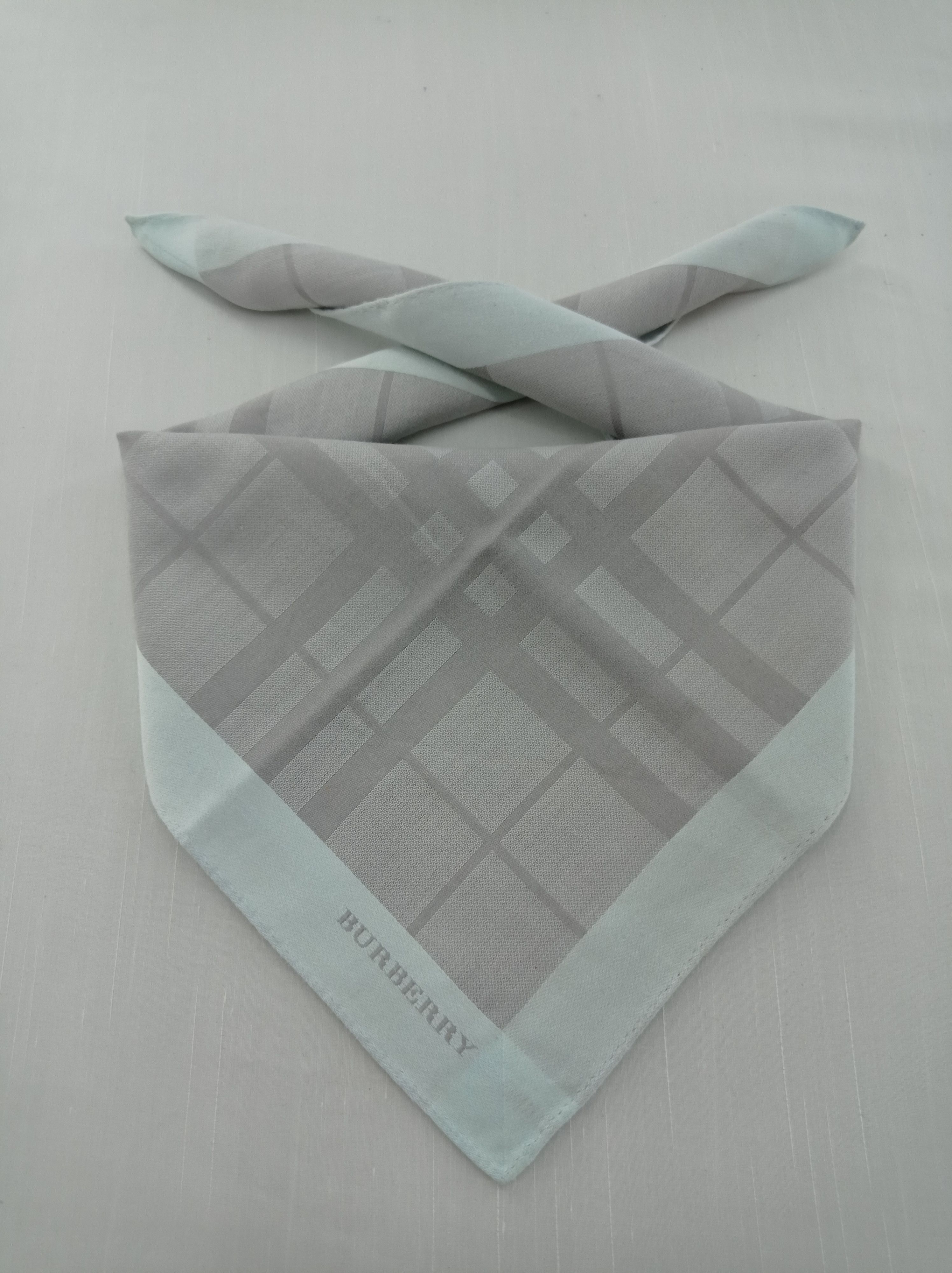 Burberry × Vintage Burberry Handkerchief / Neckwear / Bandana Size ONE SIZE - 1 Thumbnail