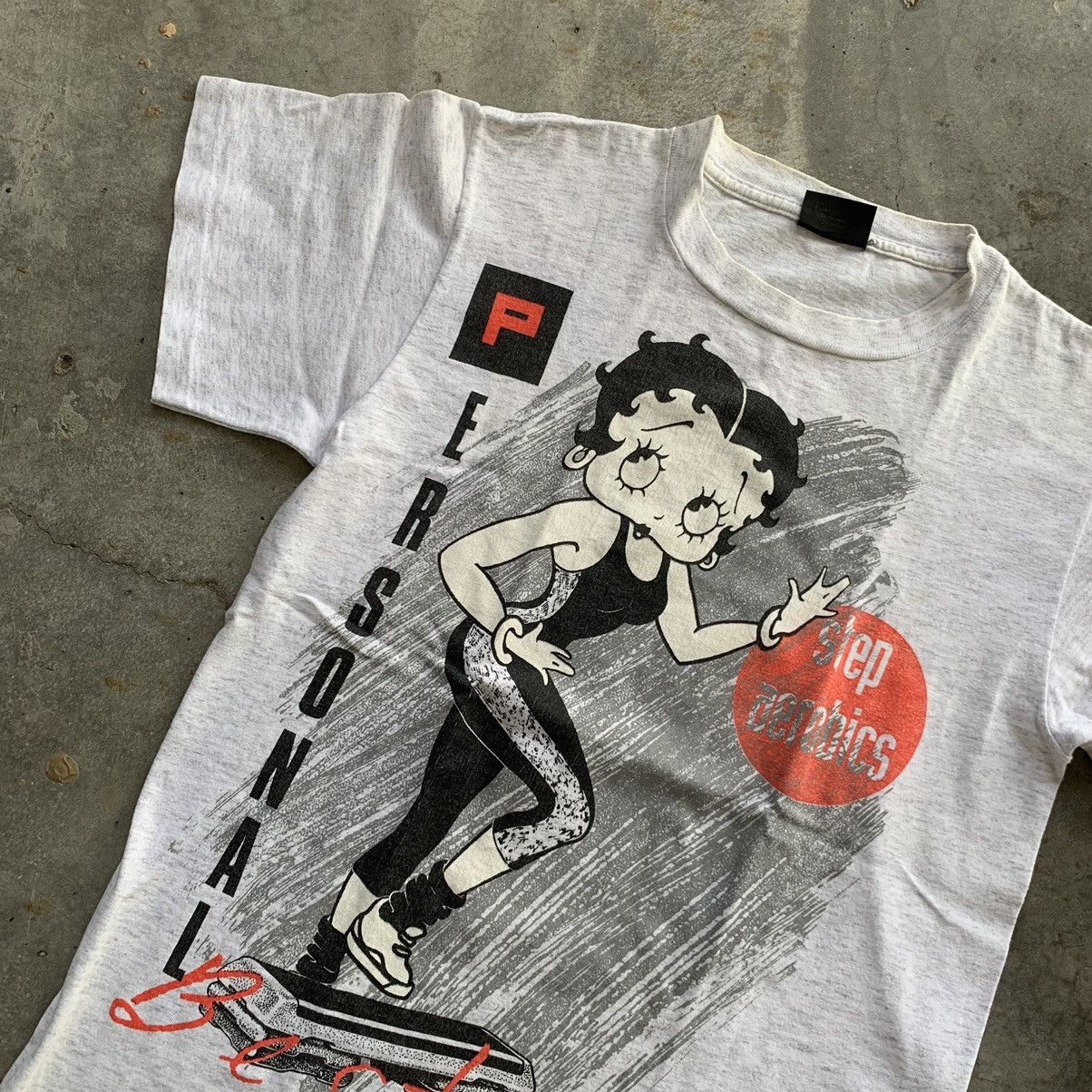 Vintage Vintage 1991 Betty Boop Overprint Single Stich Usa Tshirt Size US S / EU 44-46 / 1 - 2 Thumbnail
