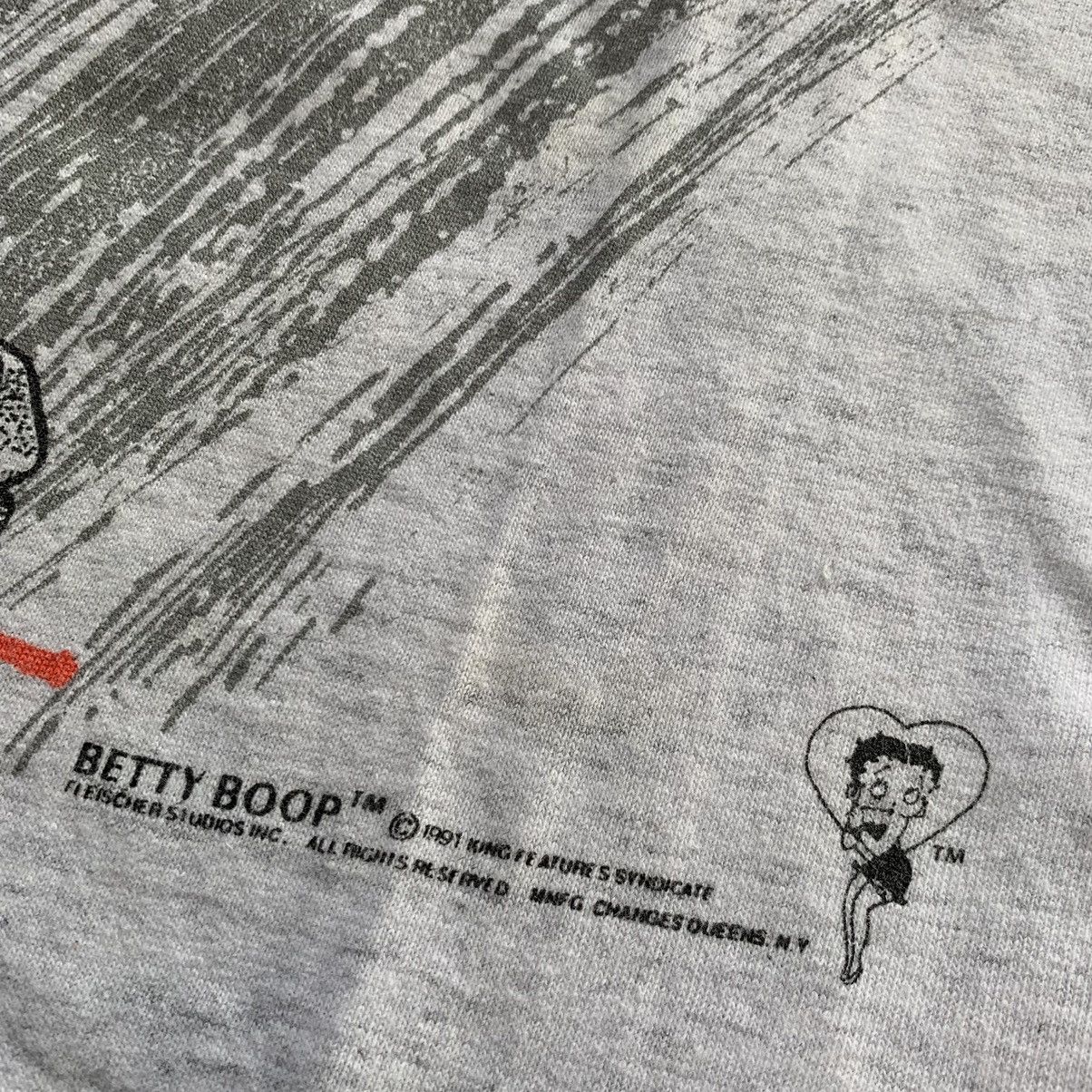Vintage Vintage 1991 Betty Boop Overprint Single Stich Usa Tshirt Size US S / EU 44-46 / 1 - 3 Thumbnail