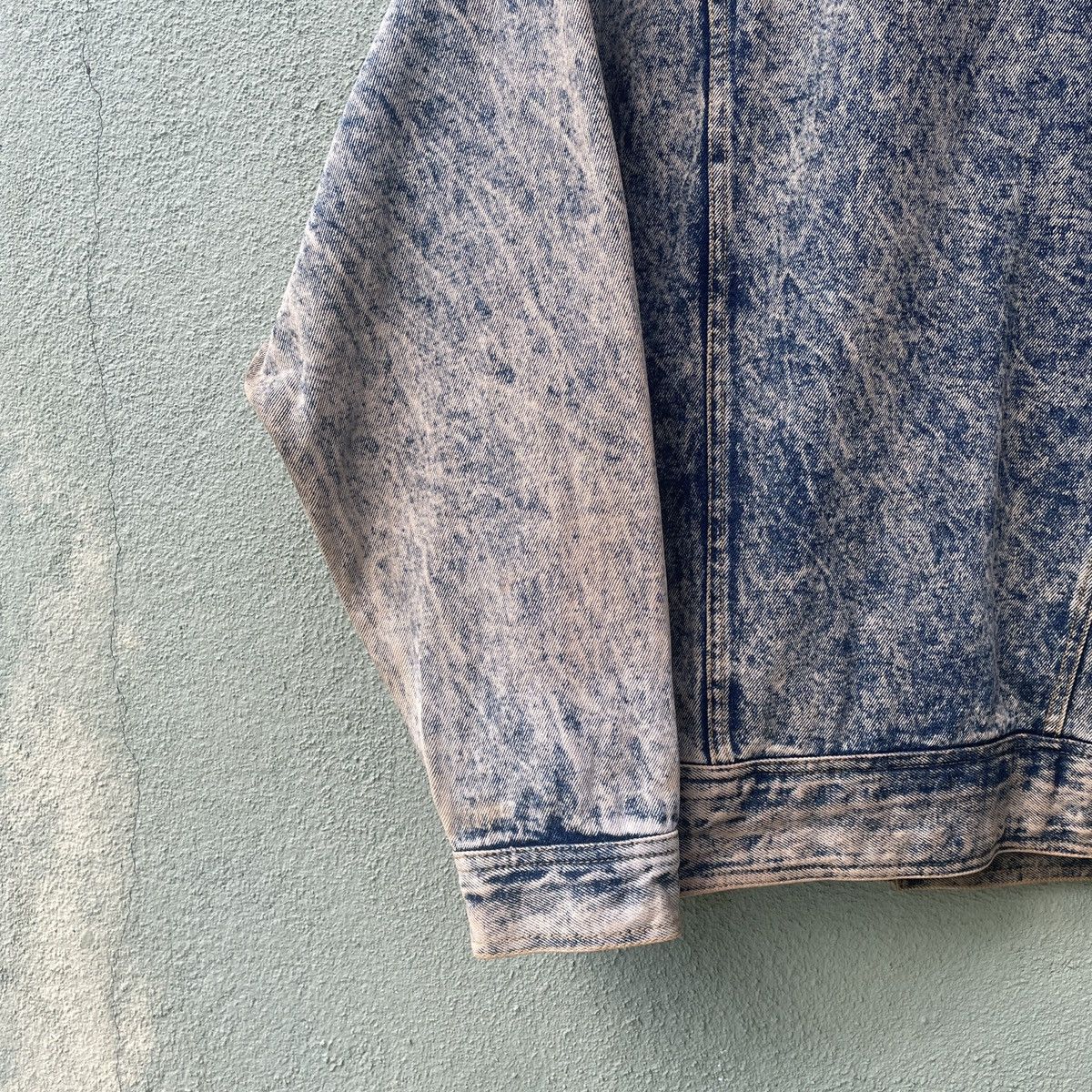 Japanese Brand Vintage John Kent Acid Wash Faded Button Ups Denim Jacket Size US XL / EU 56 / 4 - 9 Thumbnail