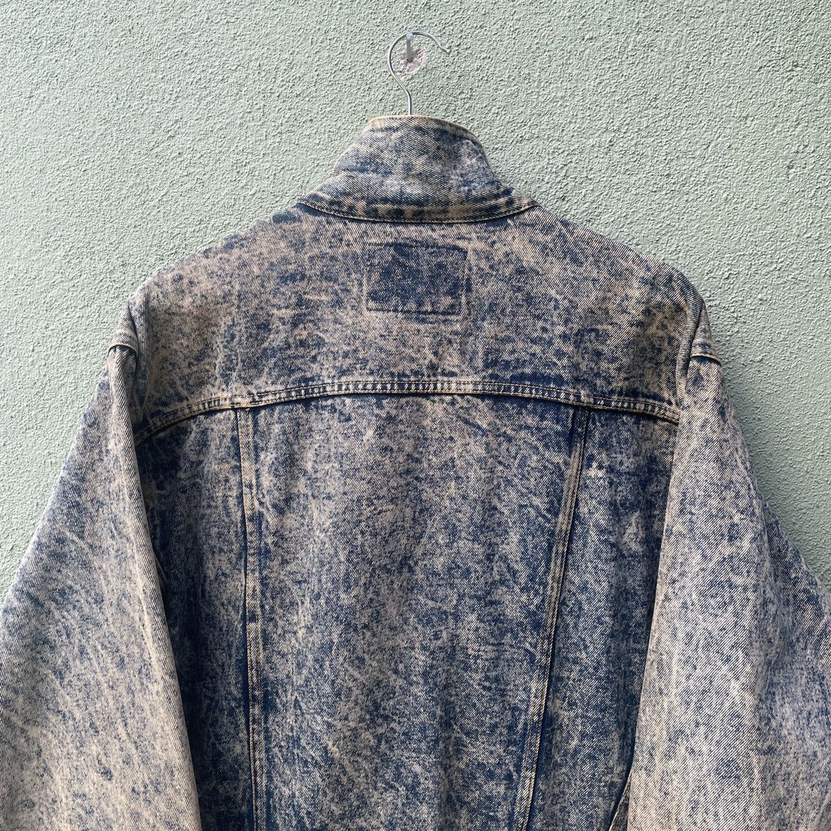 Japanese Brand Vintage John Kent Acid Wash Faded Button Ups Denim Jacket Size US XL / EU 56 / 4 - 11 Thumbnail