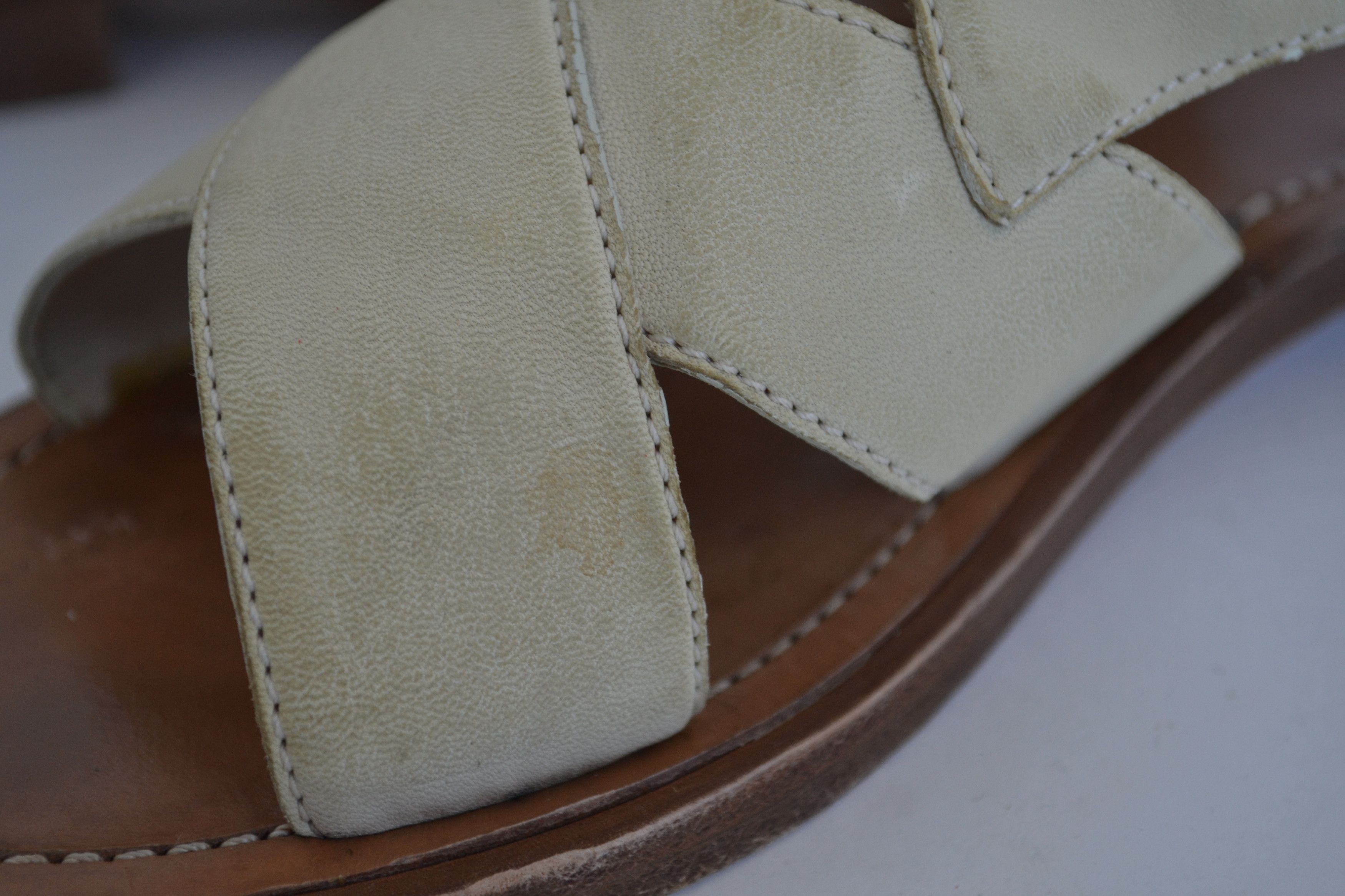 Miu Miu Miu Miu Sandals Cutout Shoes Leather Vintage Lace PRADA Size US 8.5 / IT 38.5 - 11 Thumbnail