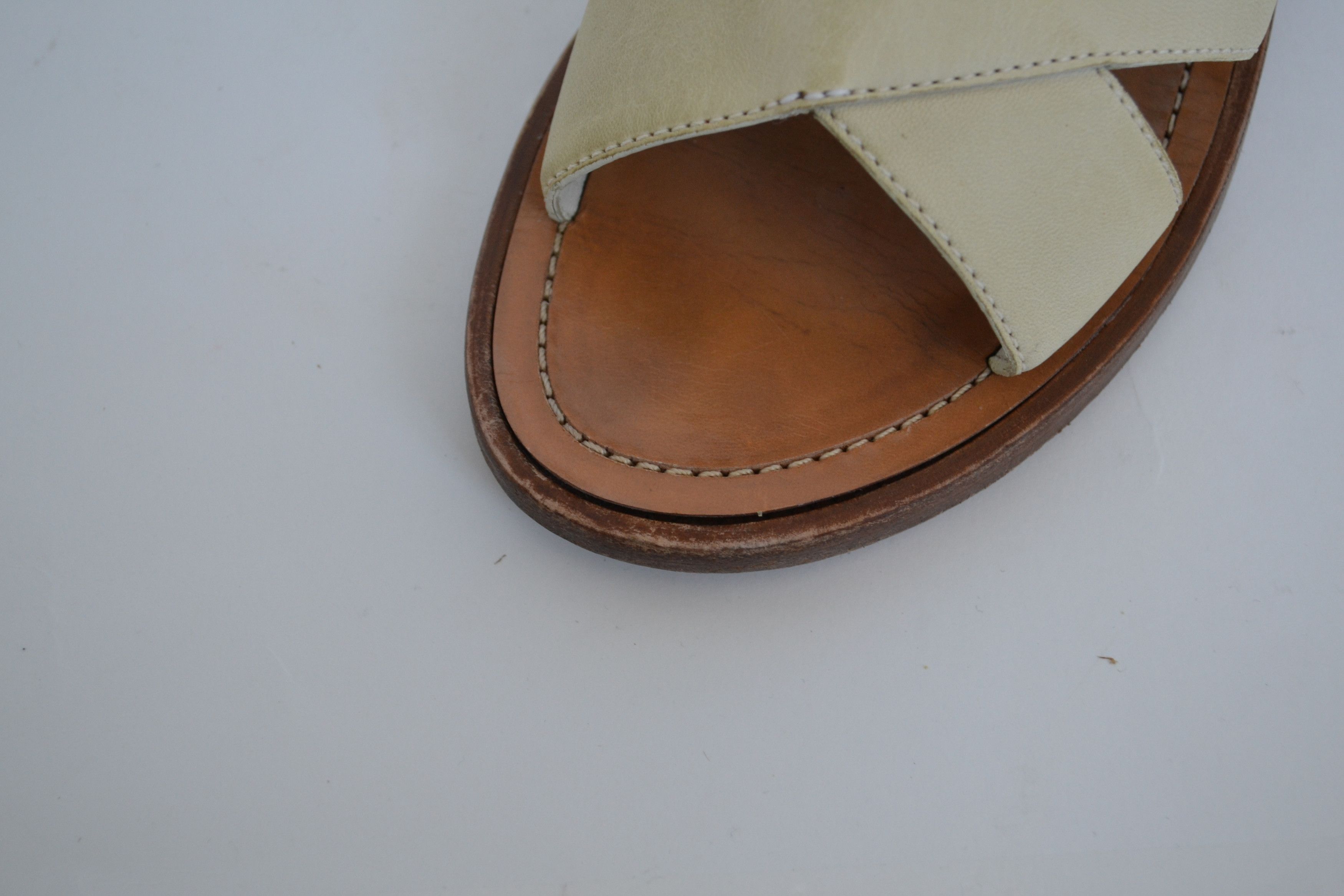 Miu Miu Miu Miu Sandals Cutout Shoes Leather Vintage Lace PRADA Size US 8.5 / IT 38.5 - 14 Thumbnail