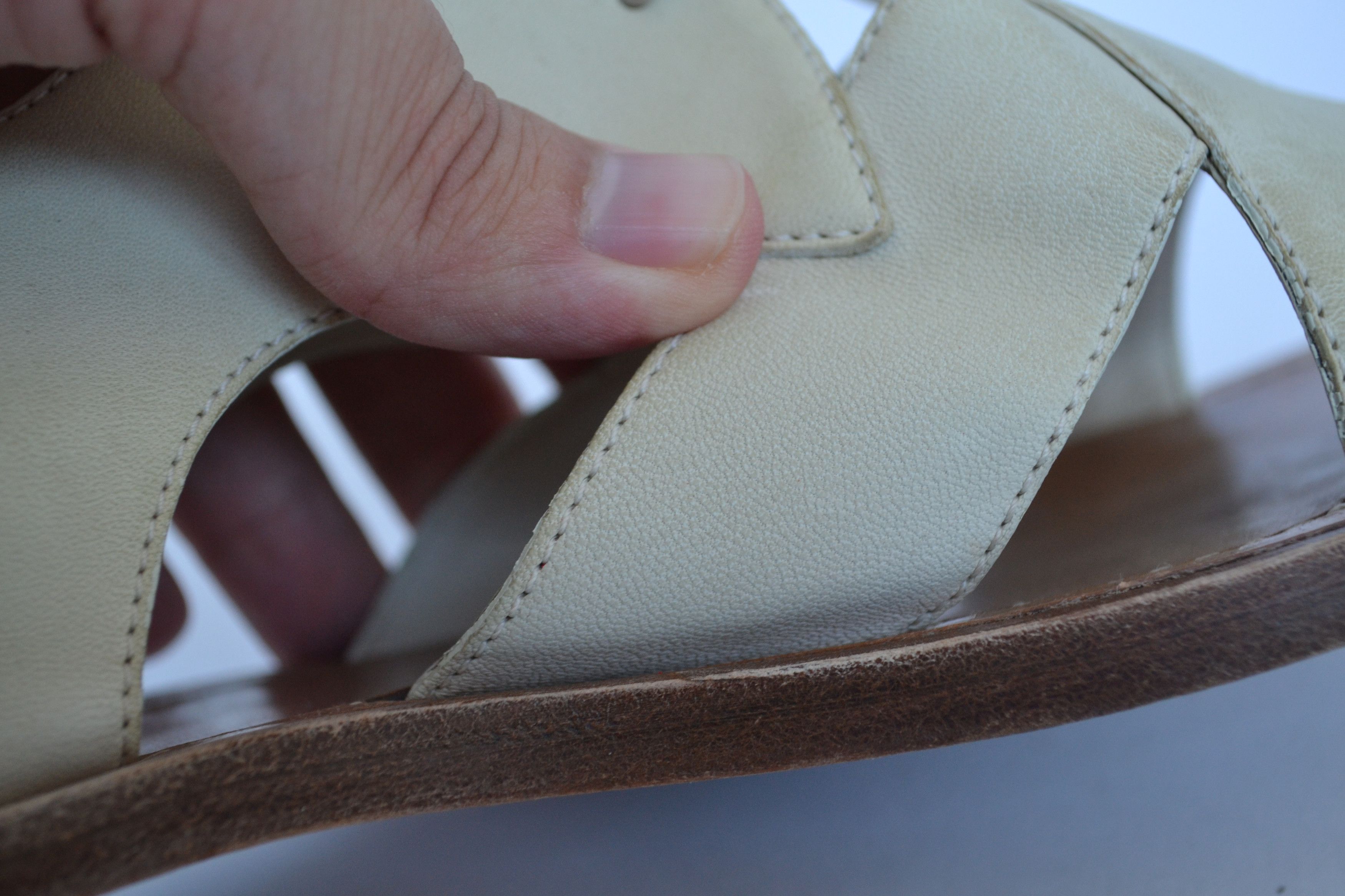 Miu Miu Miu Miu Sandals Cutout Shoes Leather Vintage Lace PRADA Size US 8.5 / IT 38.5 - 17 Thumbnail