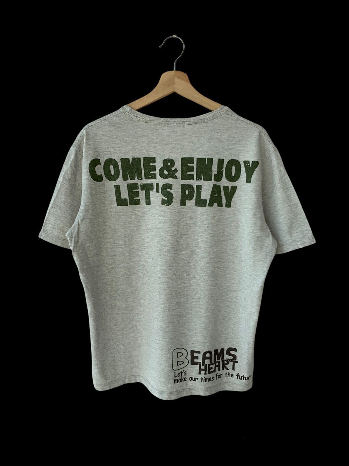 Beams Plus Vintage Beams Heart Wording Quote Tee Size US M / EU 48-50 / 2 - 2 Thumbnail