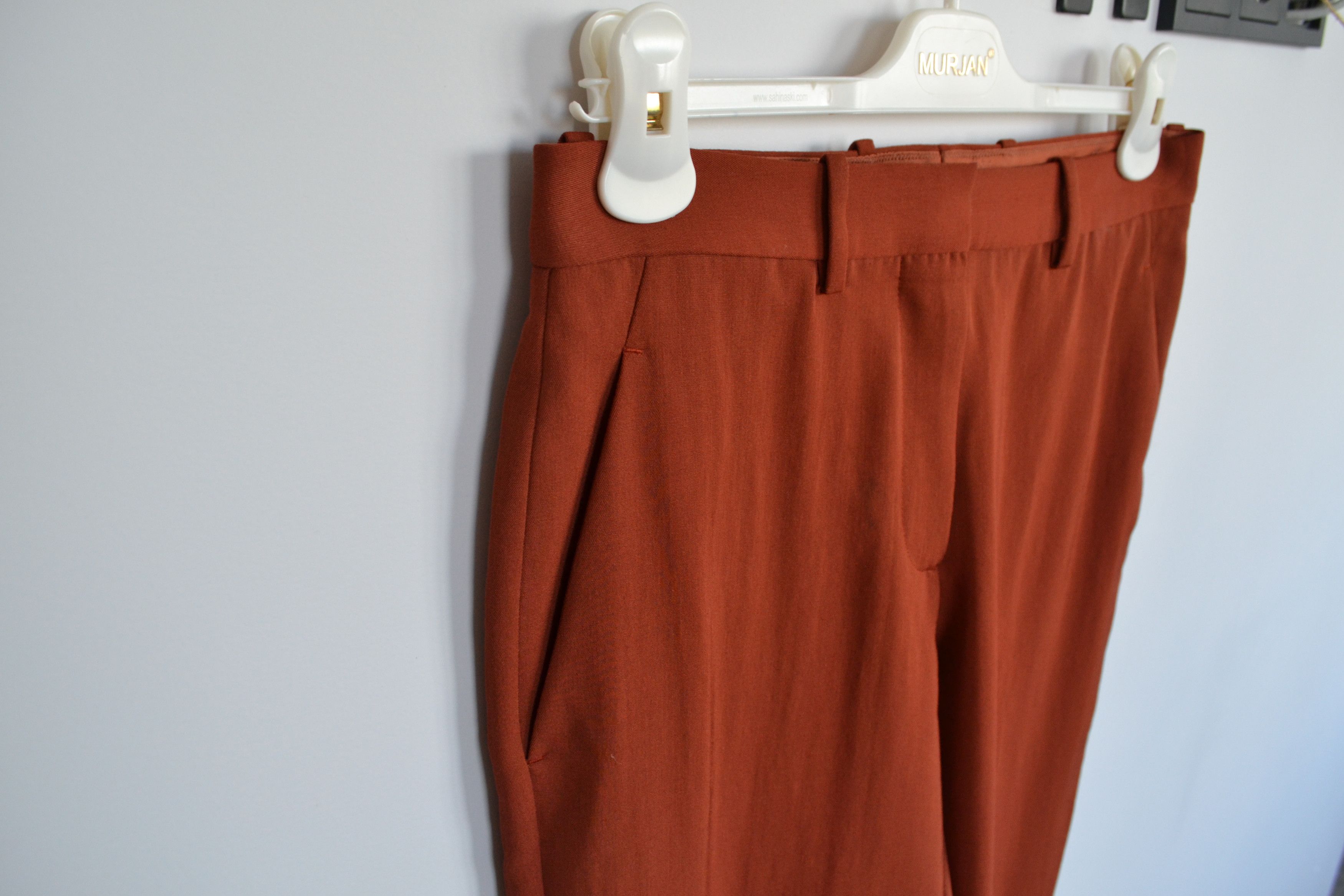 Maison Margiela Maison Margiela Pants Wool Trousers Orange Zip Size US 28 / EU 44 - 6 Thumbnail