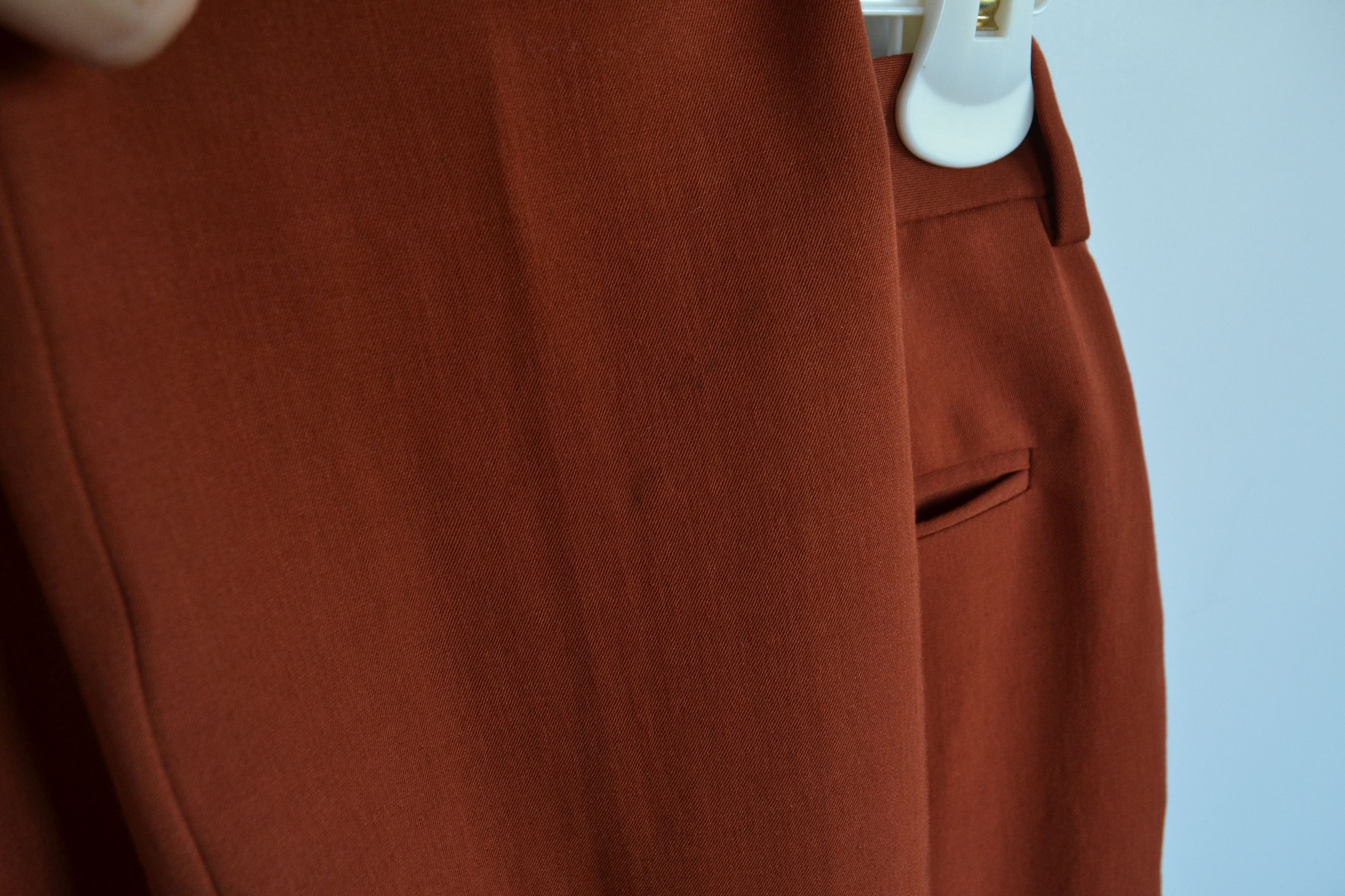 Maison Margiela Maison Margiela Pants Wool Trousers Orange Zip Size US 28 / EU 44 - 13 Thumbnail