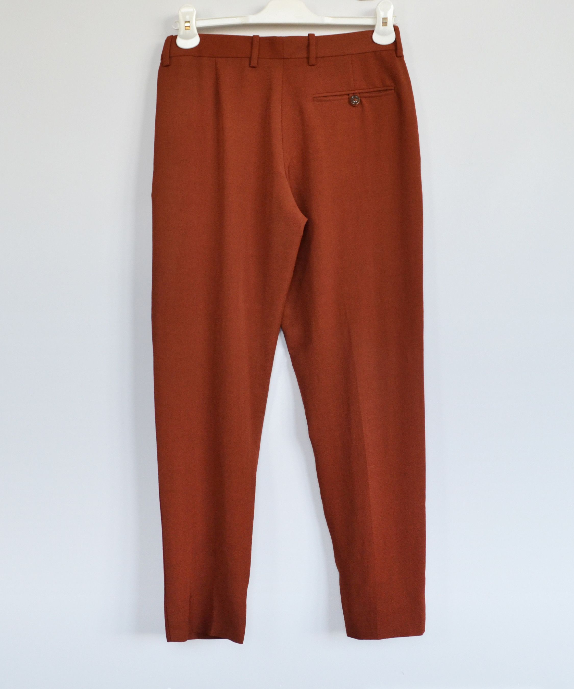 Maison Margiela Maison Margiela Pants Wool Trousers Orange Zip Size US 28 / EU 44 - 9 Thumbnail