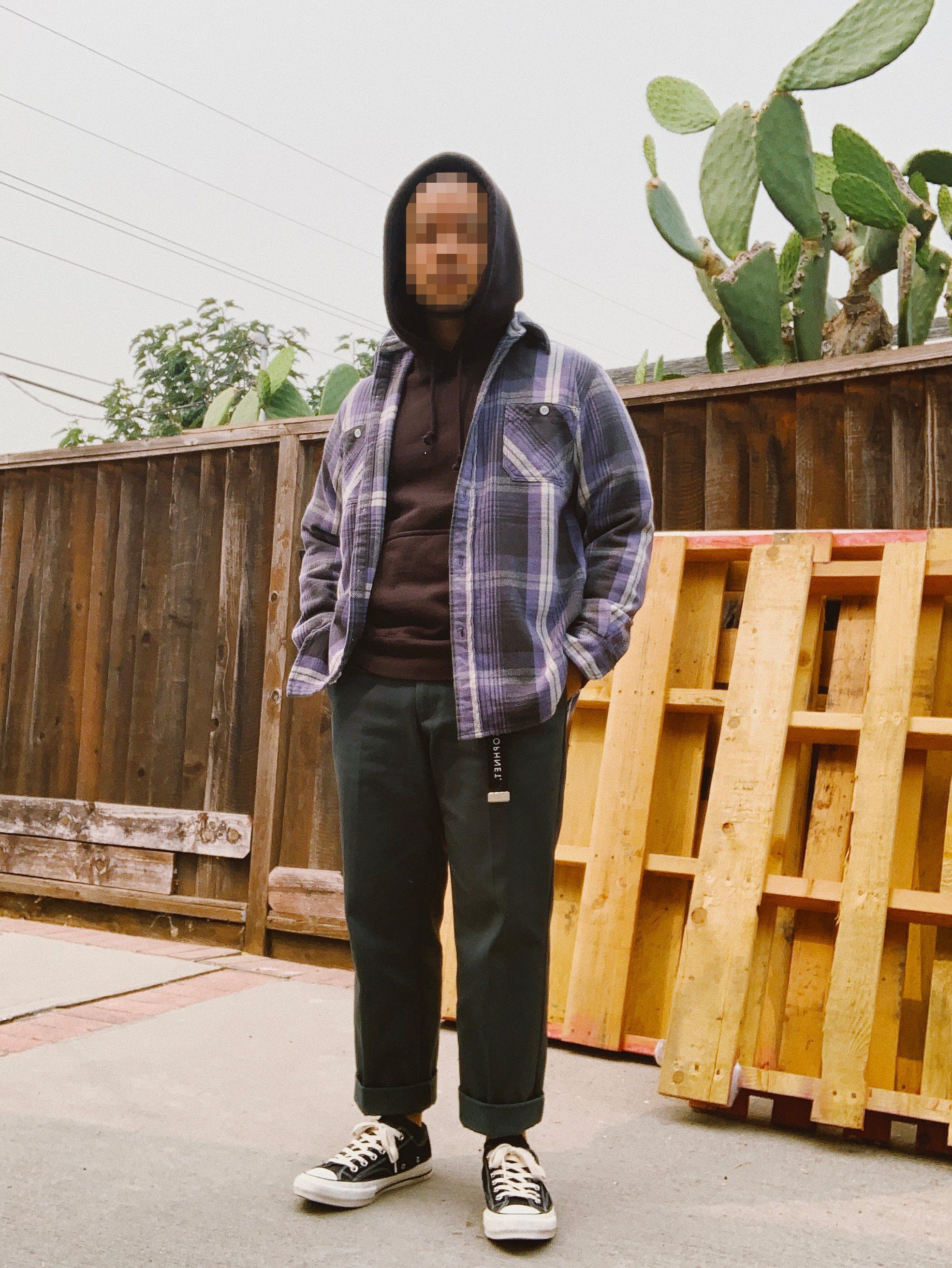 WACKO MARIA CHECK REGULAR COLLOR SHIRT