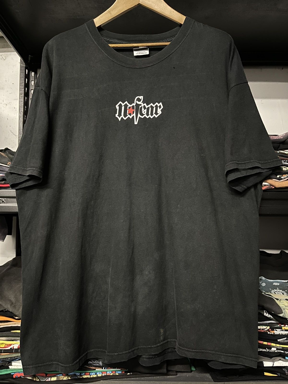 No Fear Vintage 90s No Fear Center Logo Porn Star Design Faded Tee Size US XXL / EU 58 / 5 - 6 Thumbnail