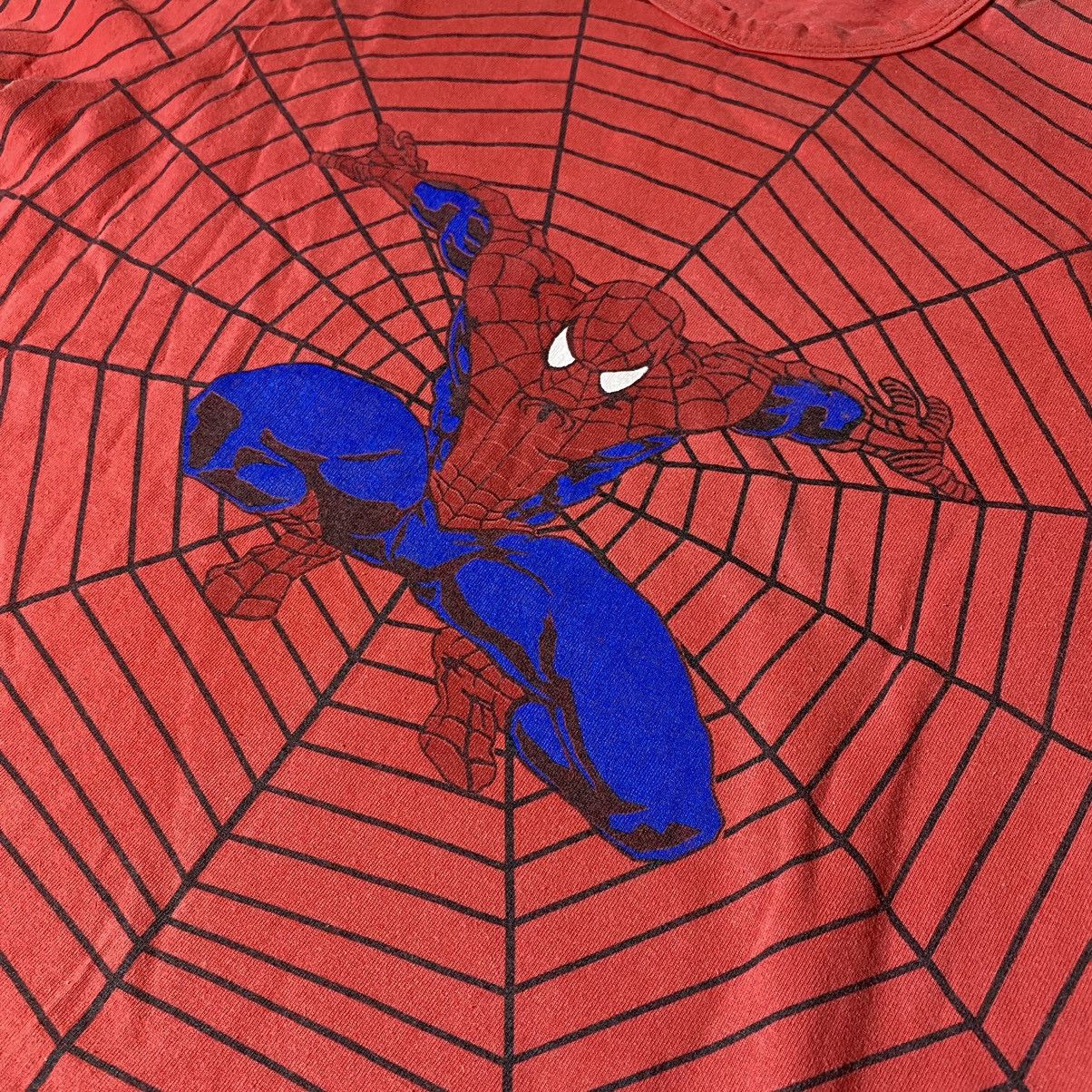 Cartoon Network Vintage 90s All Over Print Spider-Man T-Shirt Size US M / EU 48-50 / 2 - 3 Thumbnail