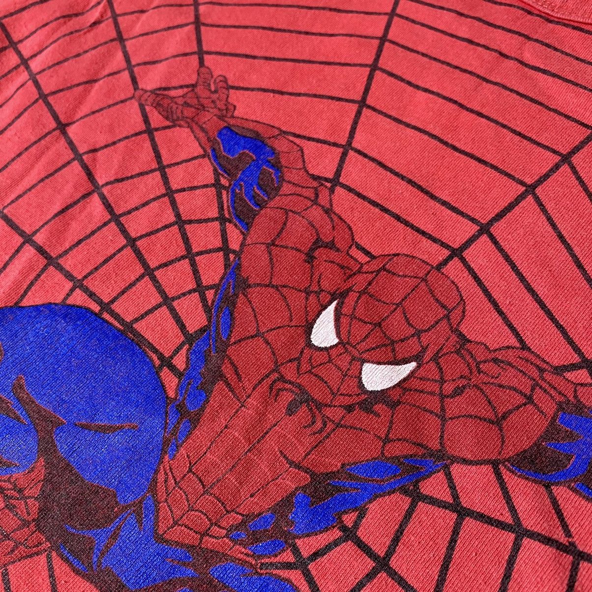 Cartoon Network Vintage 90s All Over Print Spider-Man T-Shirt Size US M / EU 48-50 / 2 - 4 Thumbnail