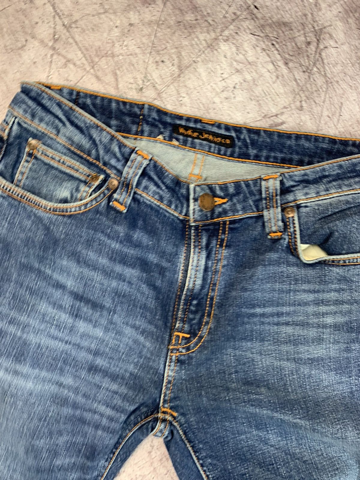 Nudie Jeans × Vintage Nudie Jeans Vintage Mens Denim Pants Size US 30 / EU 46 - 8 Thumbnail