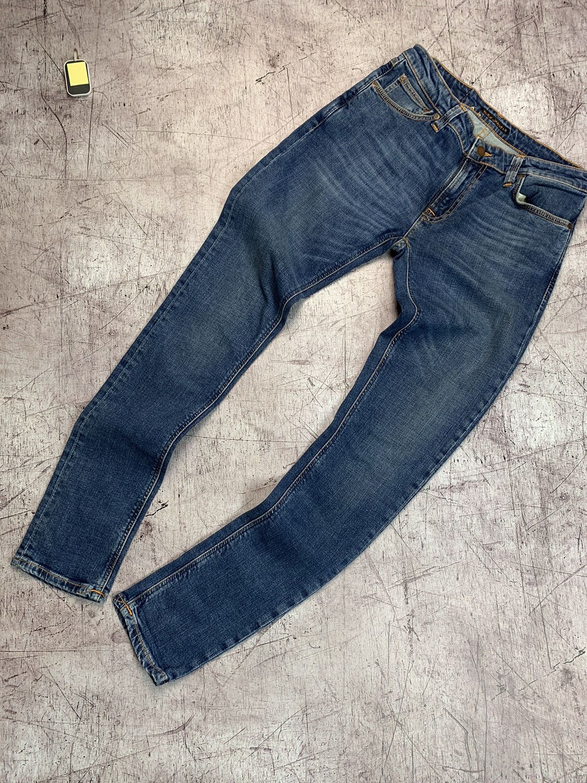 Nudie Jeans × Vintage Nudie Jeans Vintage Mens Denim Pants Size US 30 / EU 46 - 5 Thumbnail