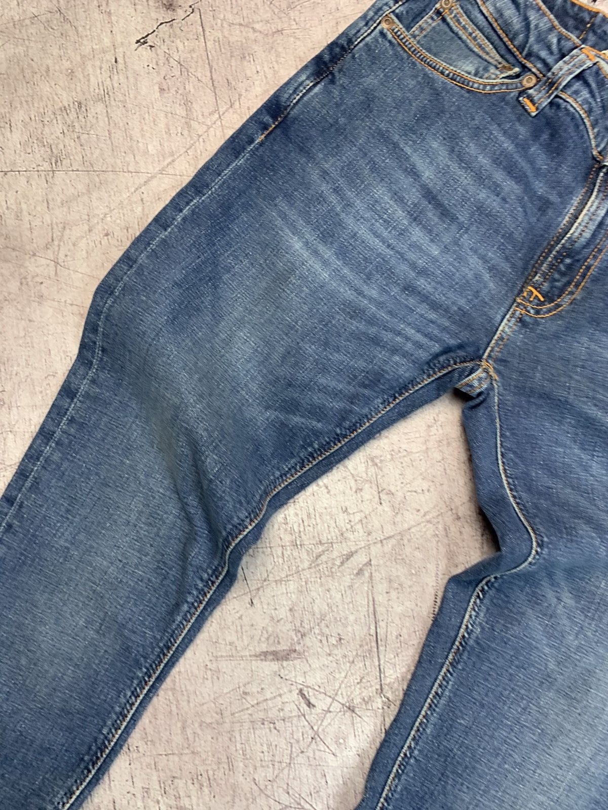 Nudie Jeans × Vintage Nudie Jeans Vintage Mens Denim Pants Size US 30 / EU 46 - 9 Thumbnail