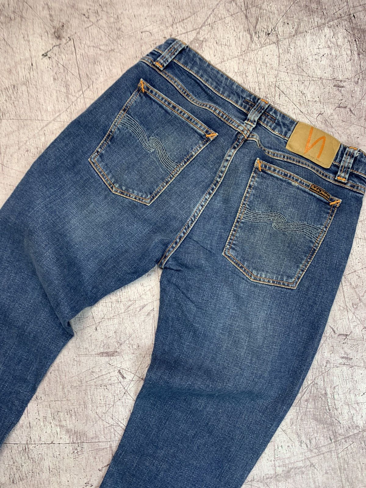 Nudie Jeans × Vintage Nudie Jeans Vintage Mens Denim Pants Size US 30 / EU 46 - 2 Thumbnail