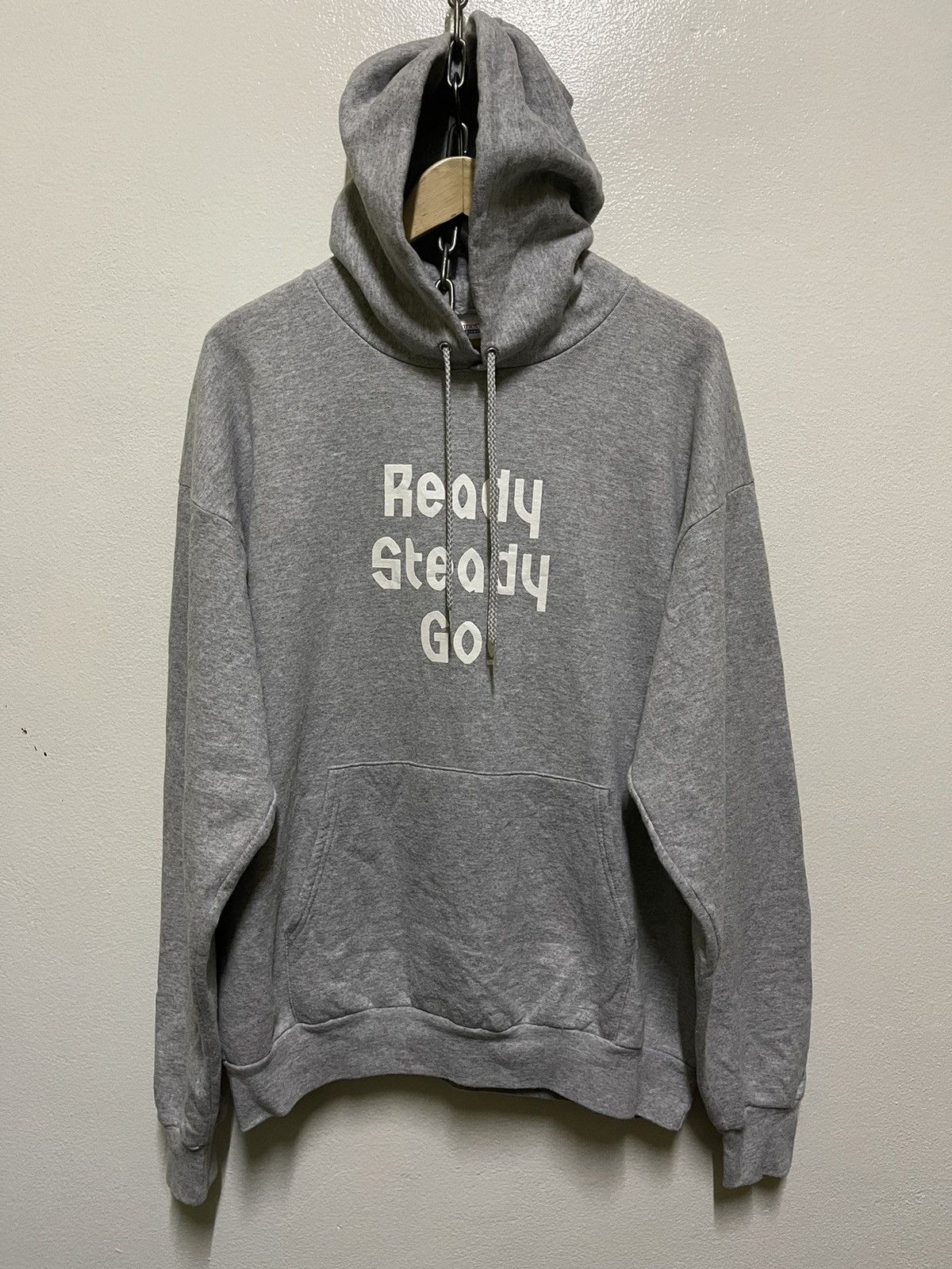 Vintage Ready Steady Go! Sweatshirt Hoodie Size US L / EU 52-54 / 3 - 1 Thumbnail
