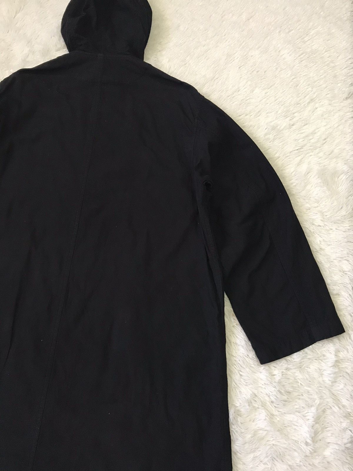 Yohji Yamamoto Rare Ys for men Yohji Yamamoto Long Jacket Hooded Size US L / EU 52-54 / 3 - 12 Thumbnail