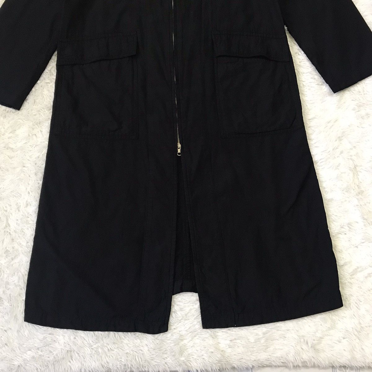 Yohji Yamamoto Rare Ys for men Yohji Yamamoto Long Jacket Hooded Size US L / EU 52-54 / 3 - 8 Thumbnail