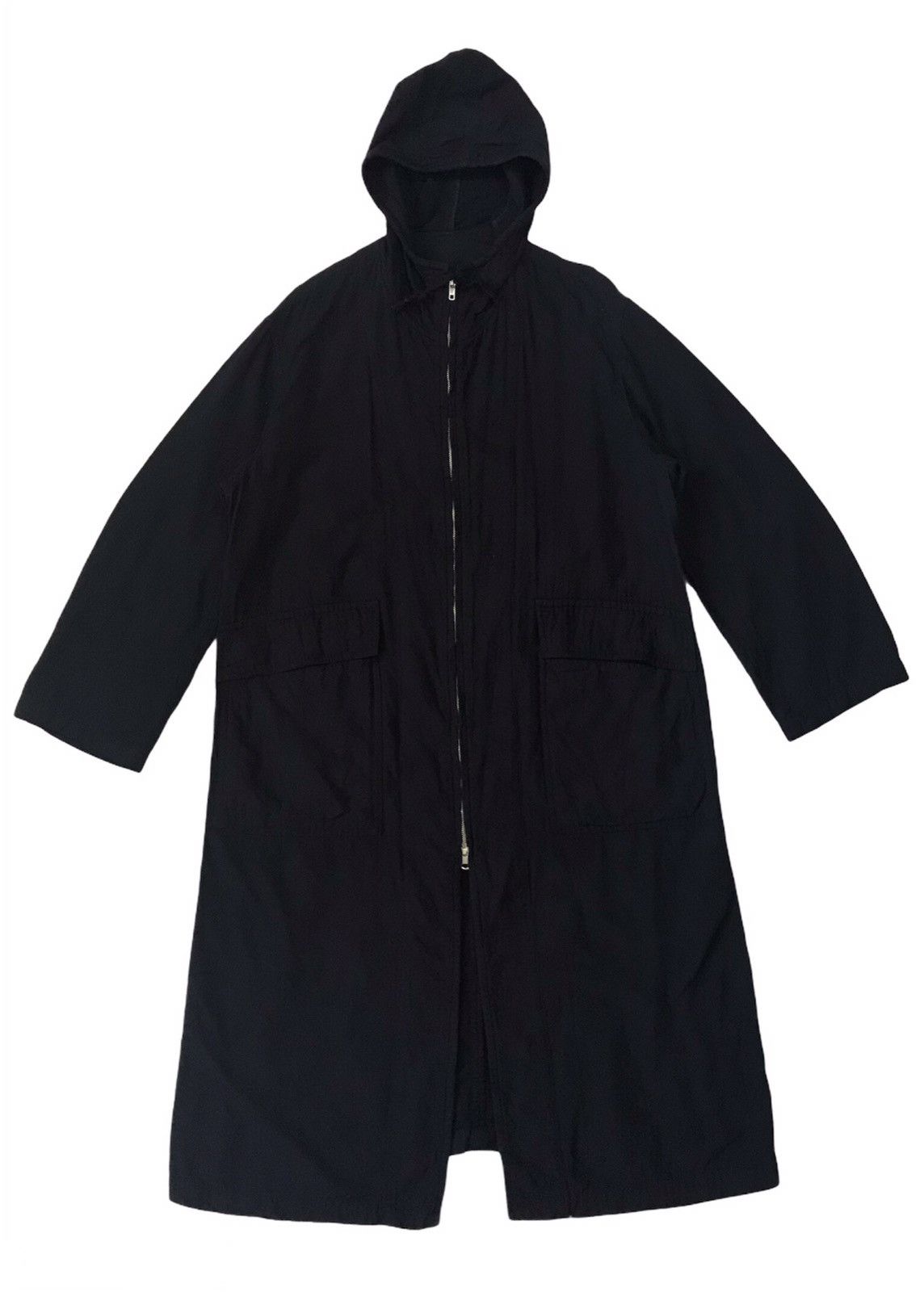 Yohji Yamamoto Rare Ys for men Yohji Yamamoto Long Jacket Hooded Size US L / EU 52-54 / 3 - 1 Thumbnail