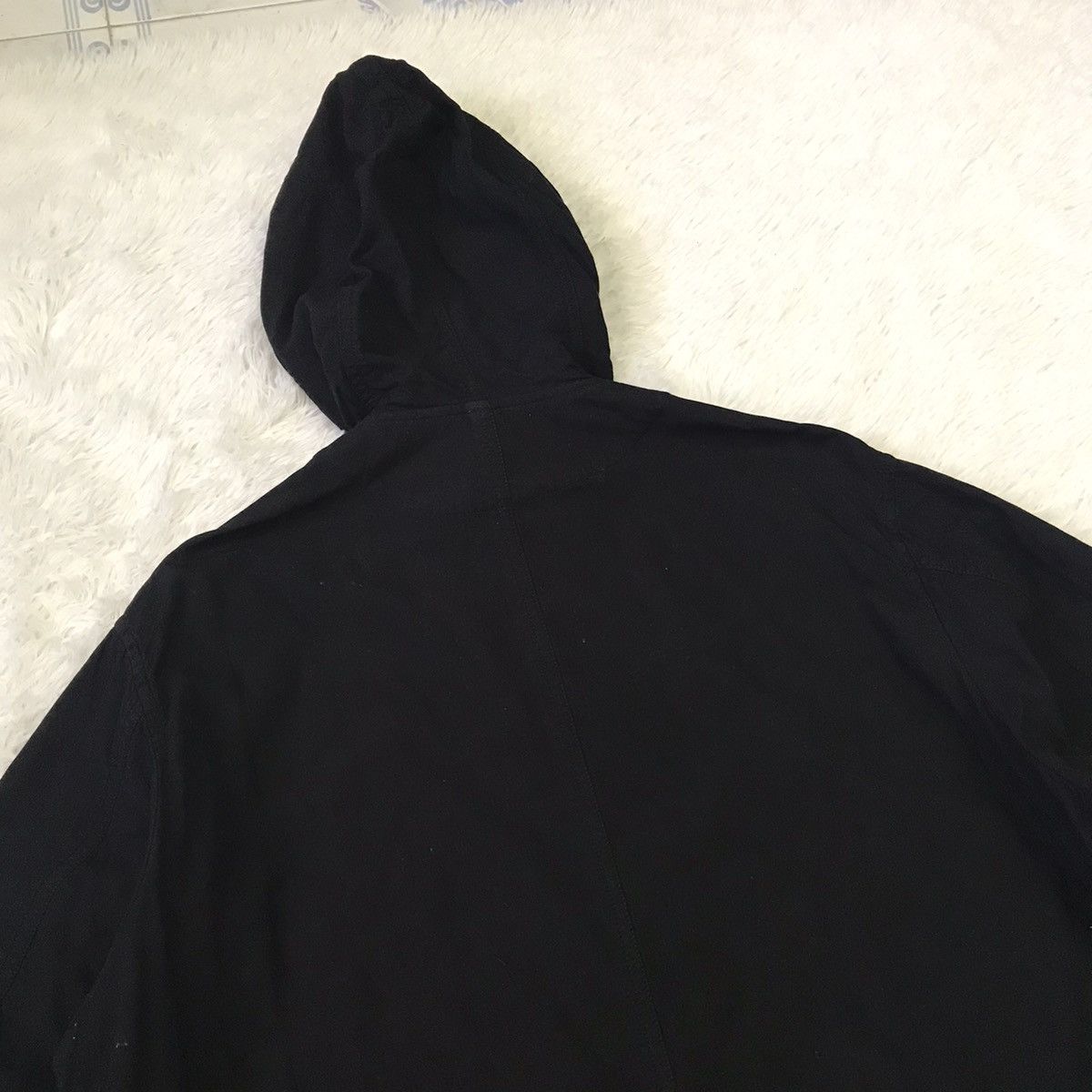 Yohji Yamamoto Rare Ys for men Yohji Yamamoto Long Jacket Hooded Size US L / EU 52-54 / 3 - 14 Thumbnail