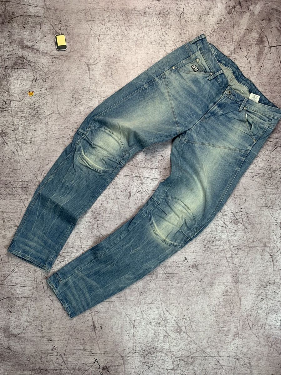 G-Star × Vintage G Star Raw Vintage Mens Denim Pants Double Knee Jeans Size US 29 - 1 Thumbnail
