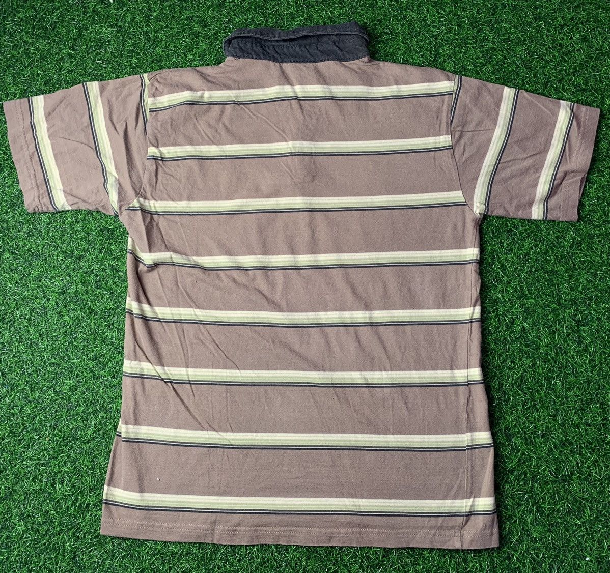 Hang Ten Hang Ten Classic Striped Polo Tee Unisex M L Size L / US 10 / IT 46 - 7 Thumbnail