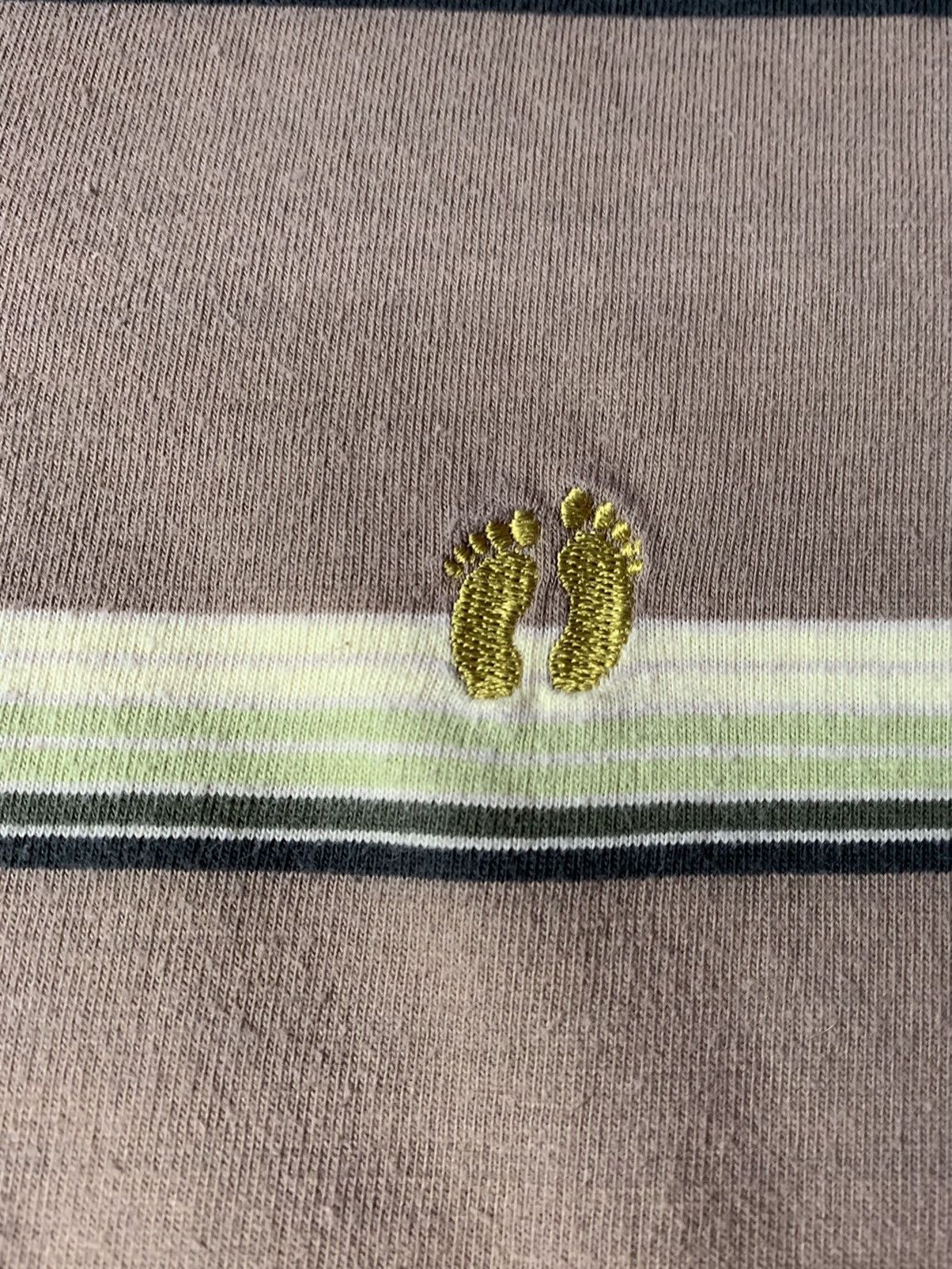 Hang Ten Hang Ten Classic Striped Polo Tee Unisex M L Size L / US 10 / IT 46 - 3 Thumbnail