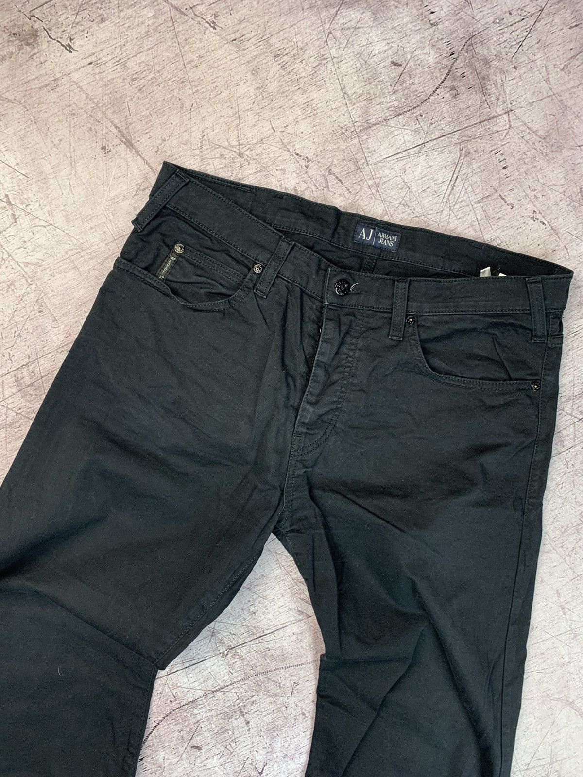 Armani × Vintage Armani Mens Denim Pants Jeans Size US 34 / EU 50 - 8 Thumbnail
