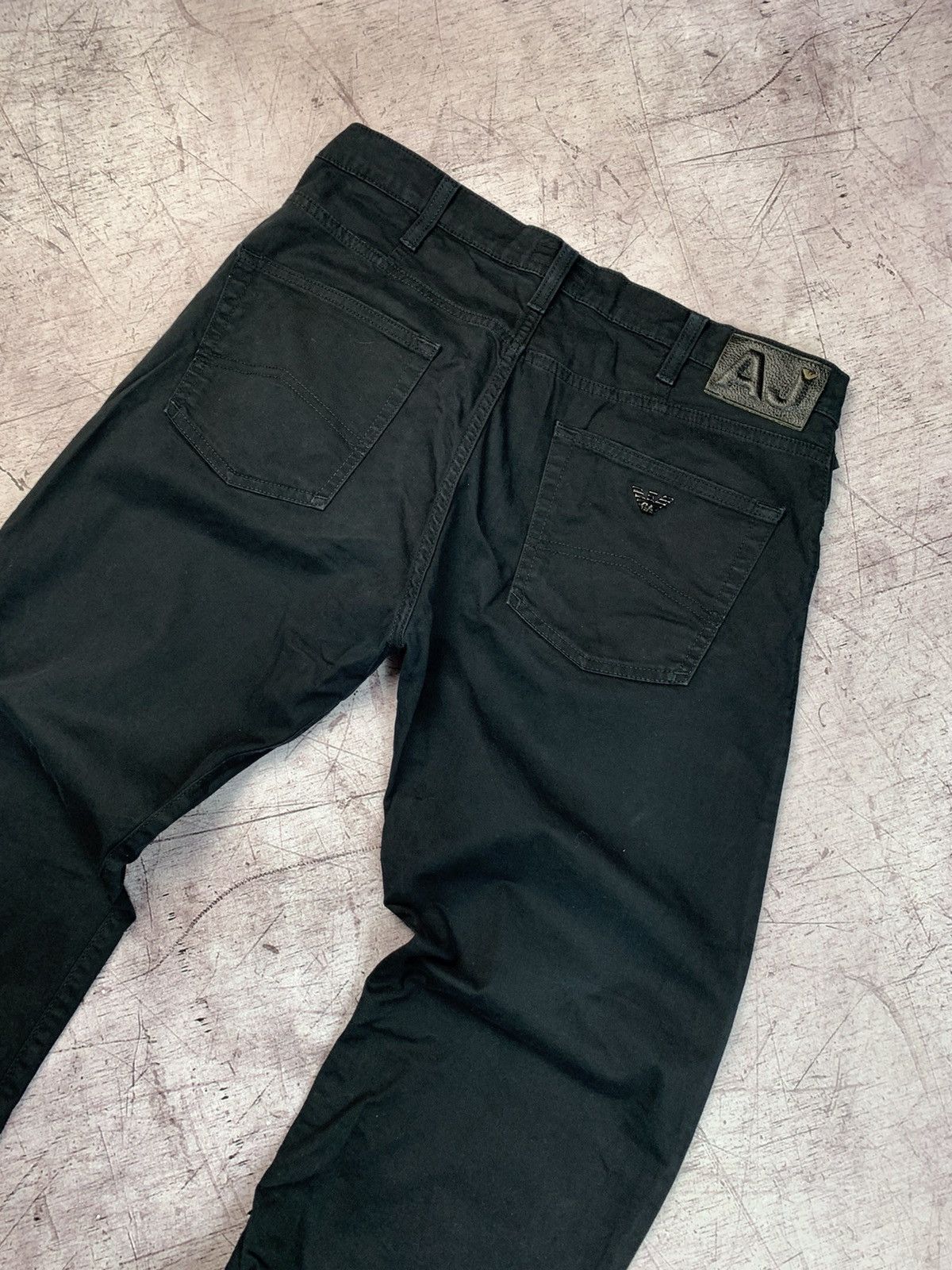 Armani × Vintage Armani Mens Denim Pants Jeans Size US 34 / EU 50 - 3 Thumbnail
