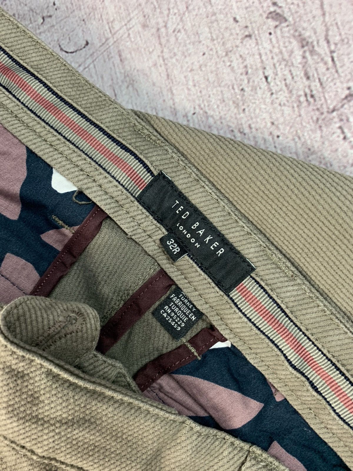 Ted Baker Ted Baker Mens Chino Pants Size US 32 / EU 48 - 7 Thumbnail