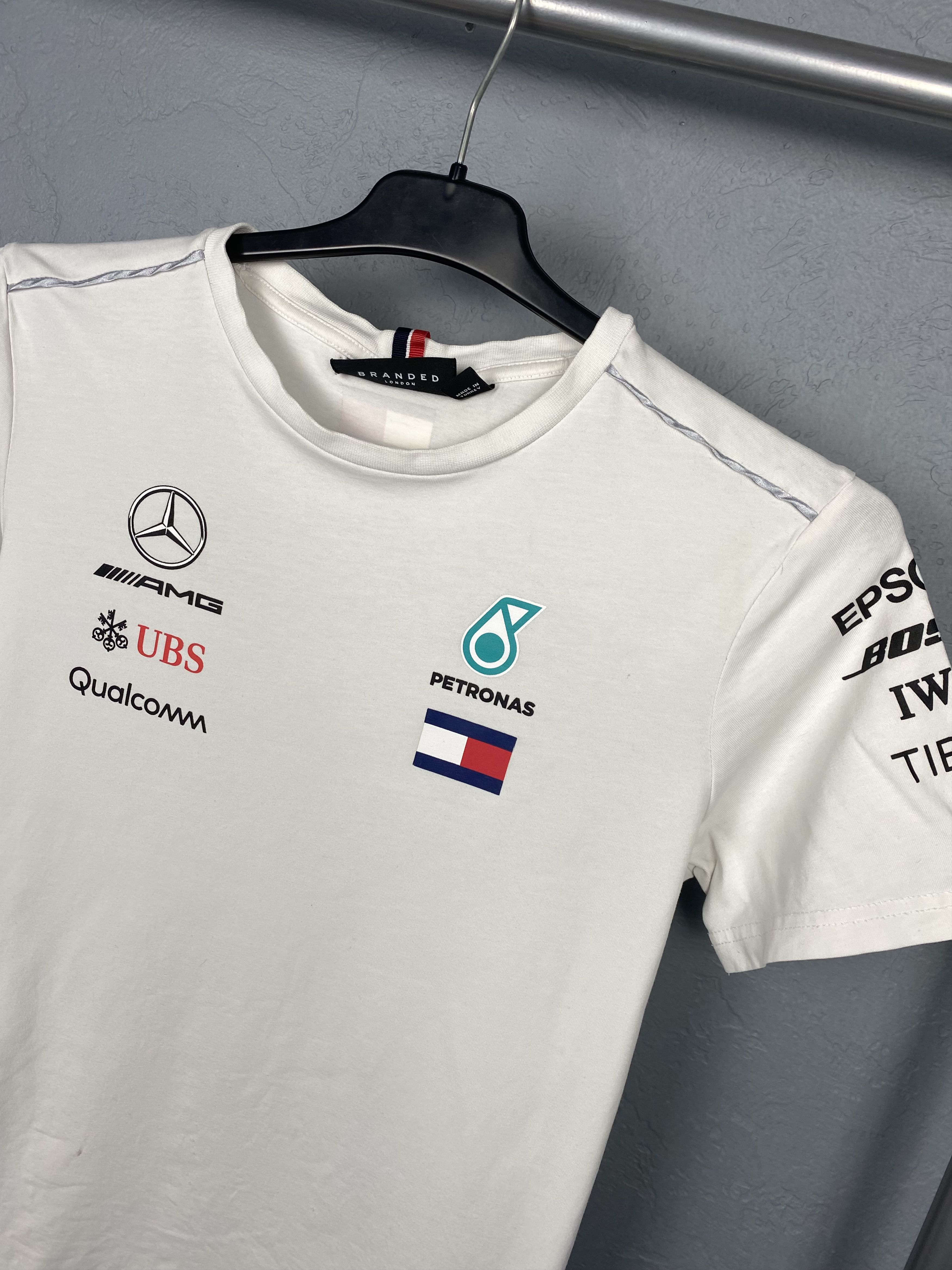 Mercedes-Benz Mercedes Benz Tommy Hilfiger Mens T-Shirt Tee Formula Uno Size US S / EU 44-46 / 1 - 2 Thumbnail