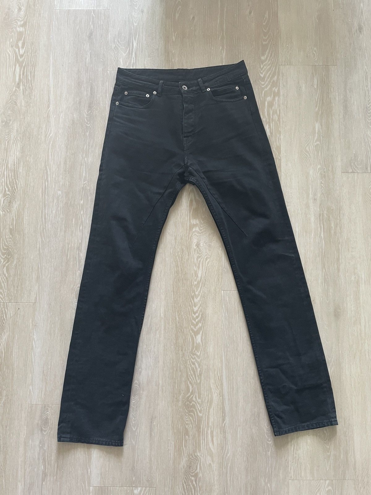 image of Rick Owens x Rick Owens Drkshdw Torrance Jeans - Garment Dyed Black, Men's (Size 30)