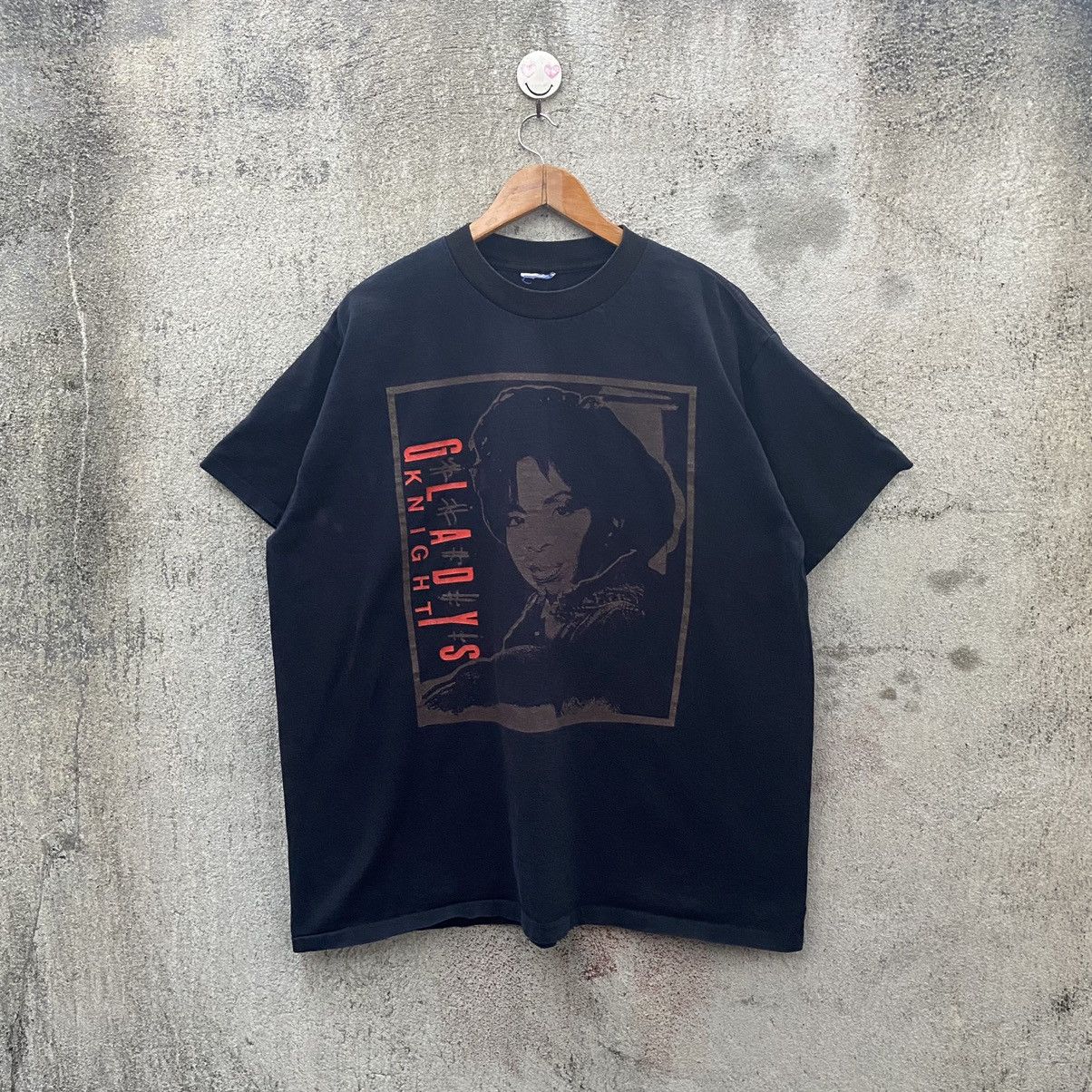 Band Tees Vintage 90s Gladys Knight tour tshirt american singer Size US XXL / EU 58 / 5 - 1 Thumbnail