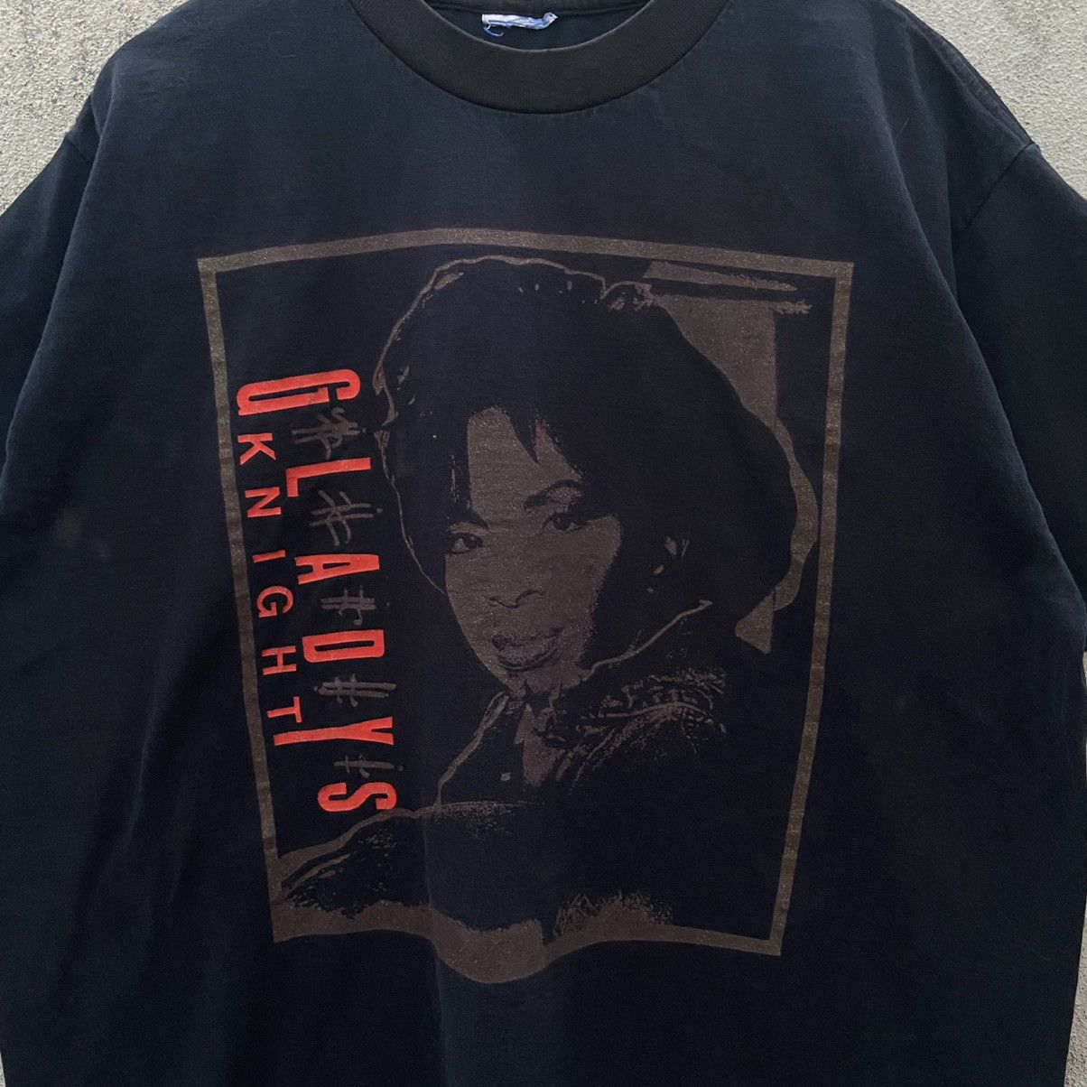 Band Tees Vintage 90s Gladys Knight tour tshirt american singer Size US XXL / EU 58 / 5 - 2 Thumbnail