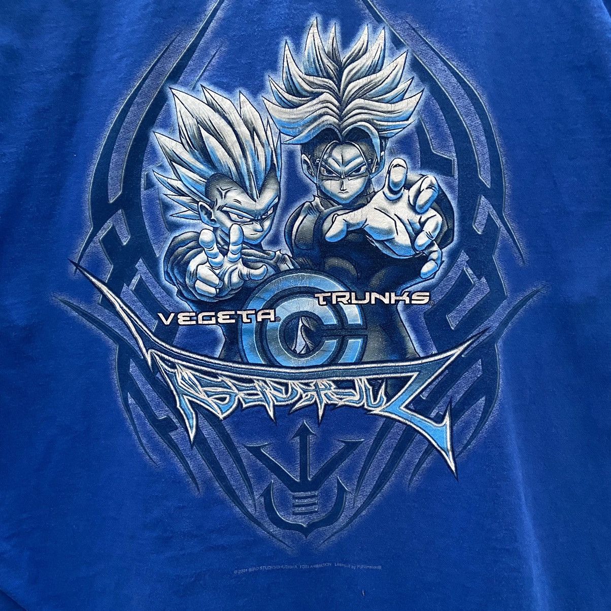 Cartoon Network Vintage Dragon Ball Z Vegeta Trunks Tshirt Size US L / EU 52-54 / 3 - 3 Thumbnail