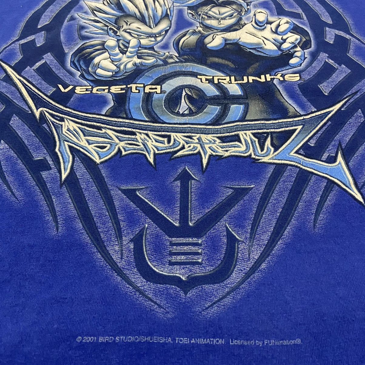 Cartoon Network Vintage Dragon Ball Z Vegeta Trunks Tshirt Size US L / EU 52-54 / 3 - 6 Thumbnail