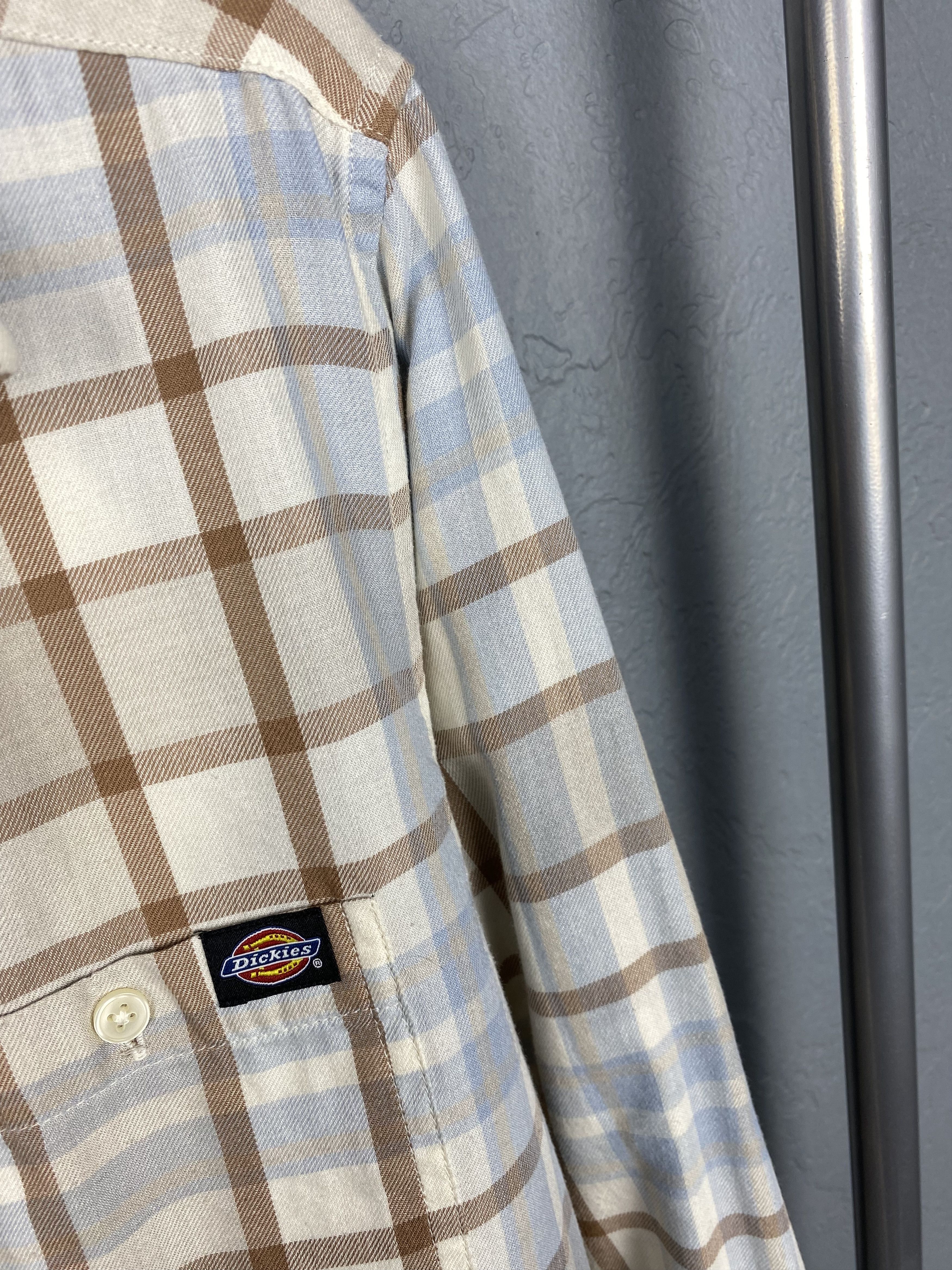 Dickies Dickies Vintage Mens Flannel Shirt Size US M / EU 48-50 / 2 - 3 Thumbnail